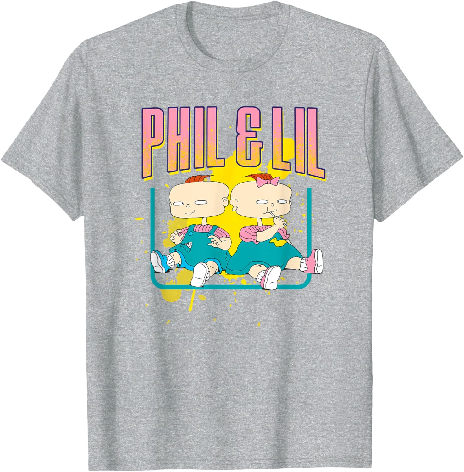 Mademark x Rugrats Phil & Lil DeVille T-Shirt for Trendy Fans - 2