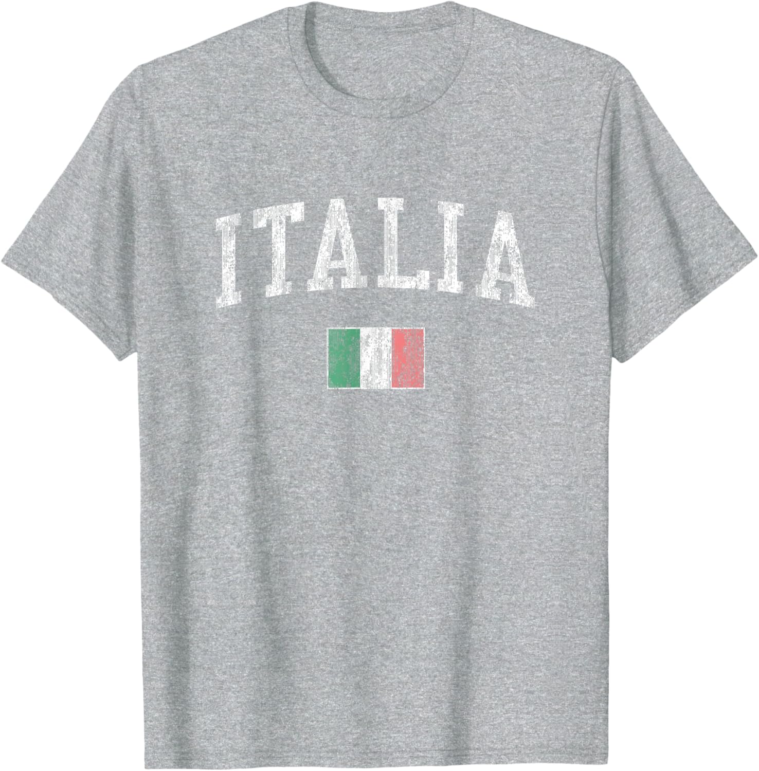 Vintage Italy T-Shirt with Italian Flag for Sports Fans and Travelers - 23