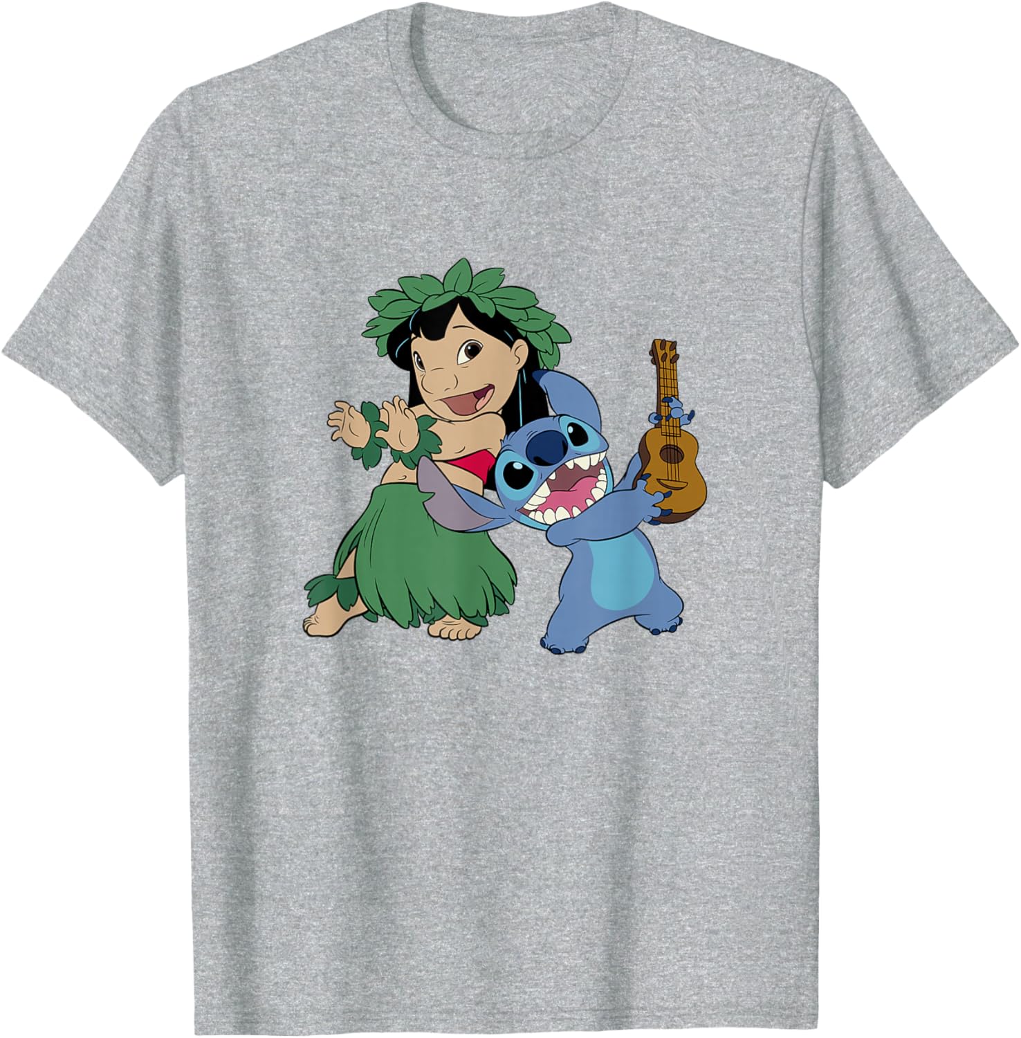 Disney Lilo & Stitch Tropical Hula Lessons Duo T-Shirt for Fun Adventures - 4