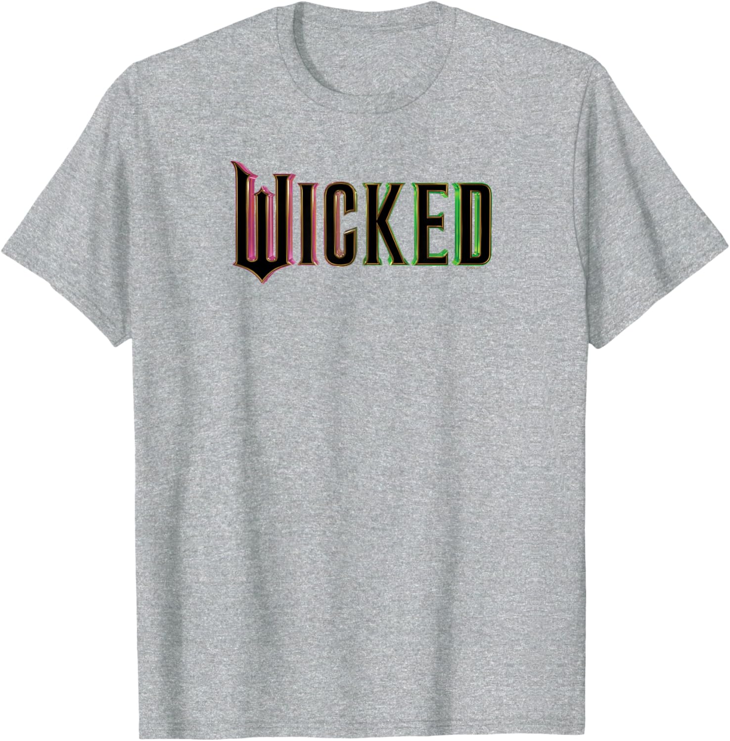 Wicked Pink and Green Logo T-Shirt for Trendy Fashion Lovers - 5