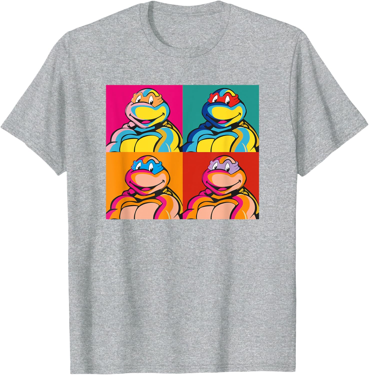Mademark x TMNT Pop Art T-Shirt Featuring Donatello Michelangelo Leonardo - 18
