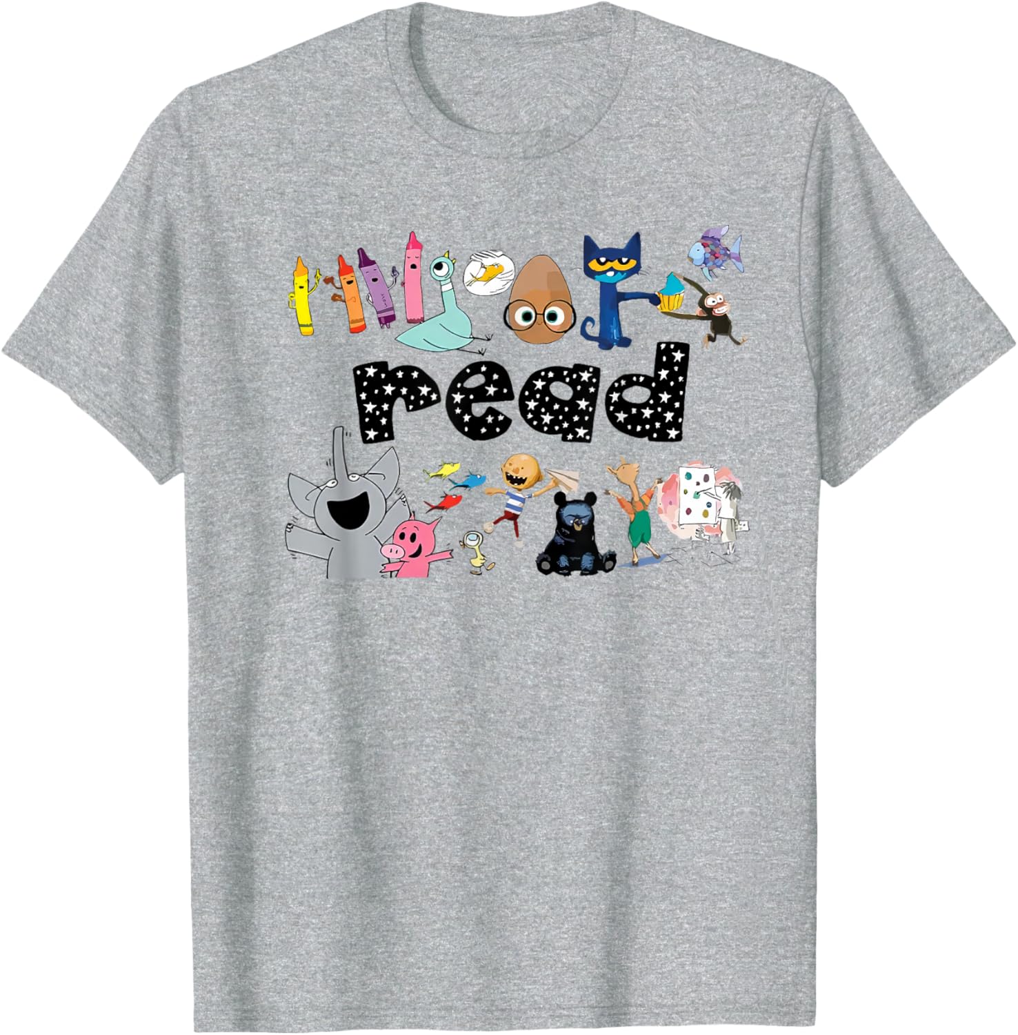 Read Children's Books Teacher T-Shirt for Book Lovers and Educators - 4