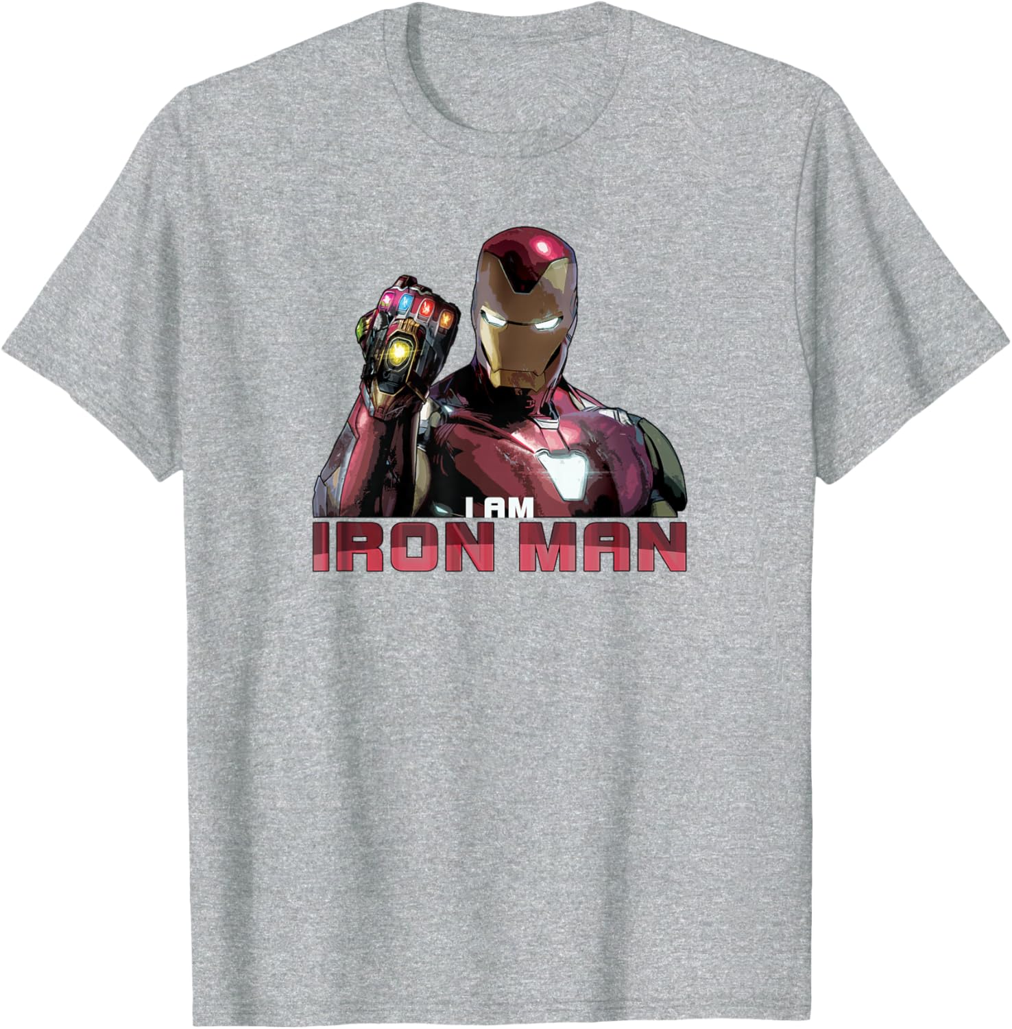 Marvel Avengers Endgame I Am Iron Man T-Shirt for Fans and Collectors - 9