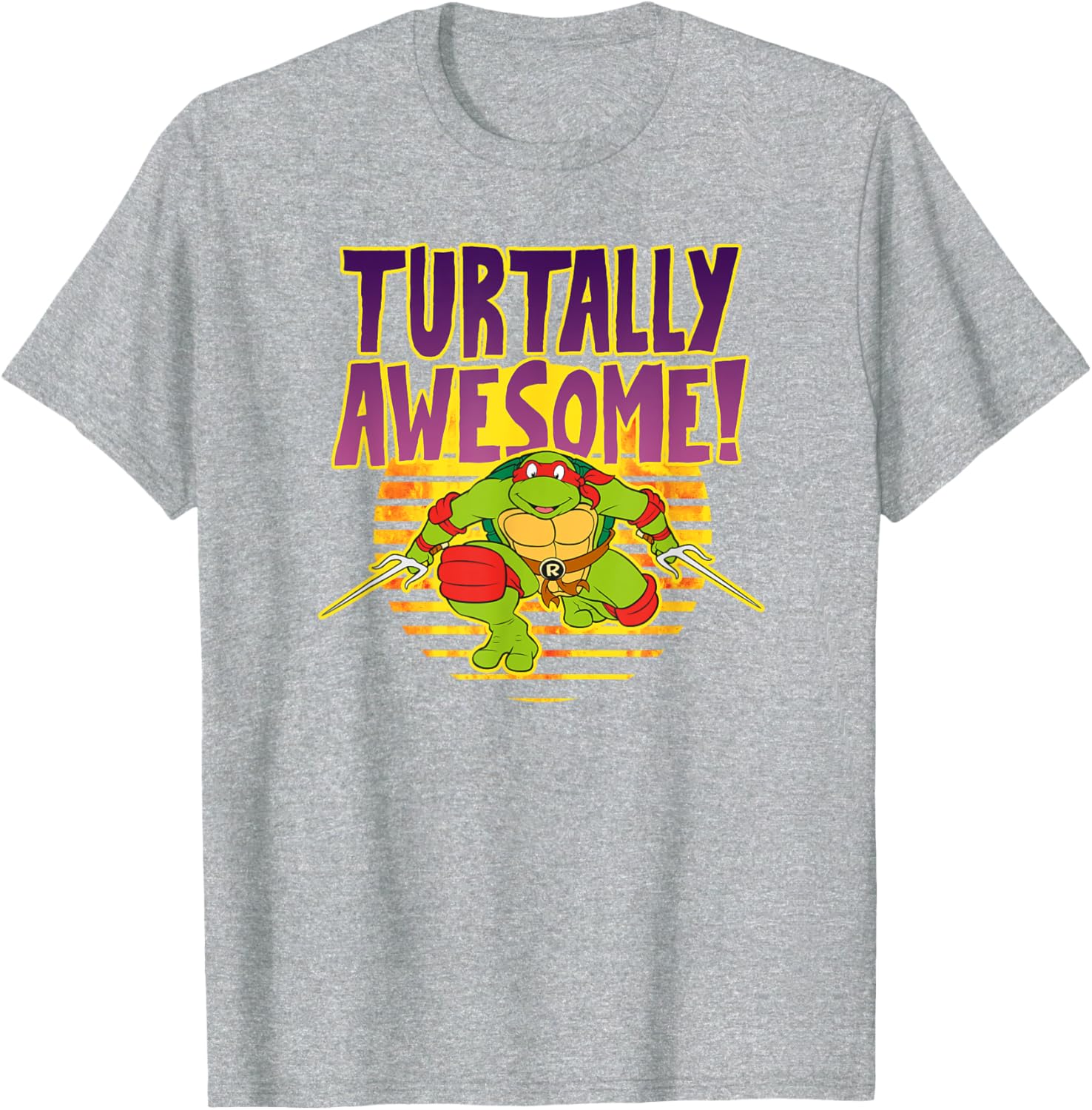 Mademark Teenage Mutant Ninja Turtles Raphael Turtally Awesome T-Shirt - 2