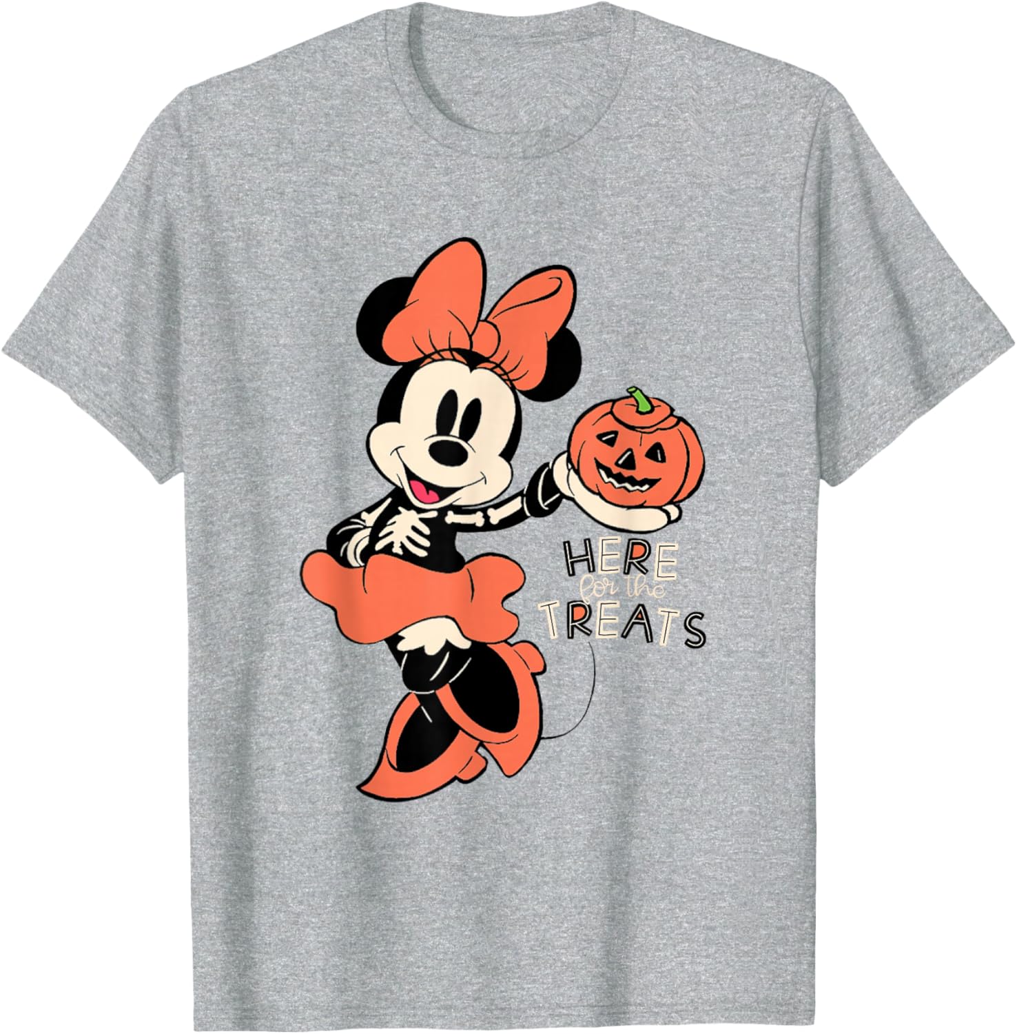 Disney Mickey Mouse Halloween Pumpkin T-Shirt for Kids and Adults - 5