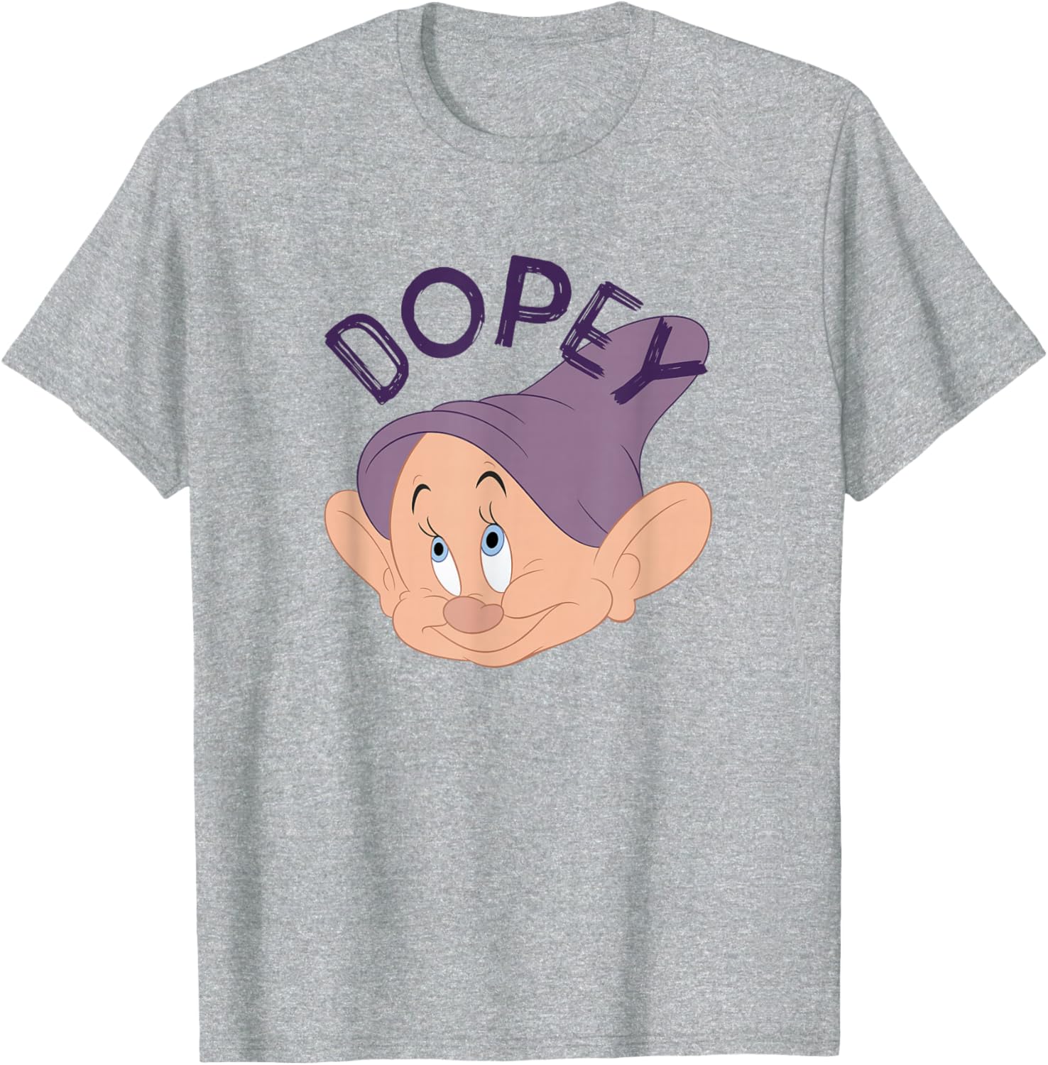 Disney Snow White Dopey Face T-Shirt for Kids and Adults - Fun Apparel - 3