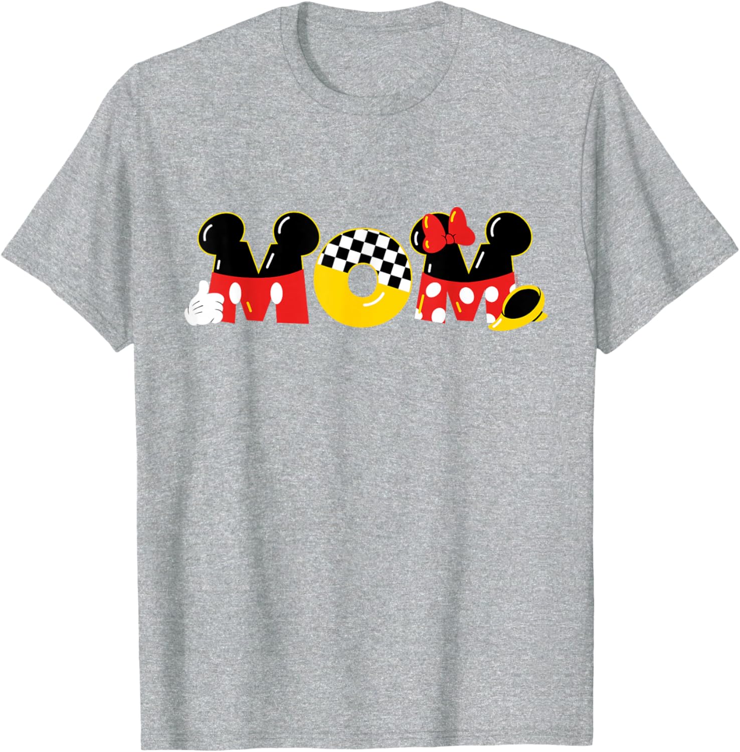 Disney Mickey Minnie Mouse Mom Mother's Day Birthday T-Shirt Gift - 6