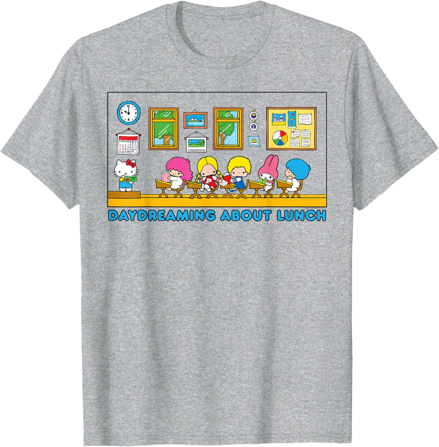 Hello Kitty and Friends Daydreaming Lunch T-Shirt for Fun Outfits - 21