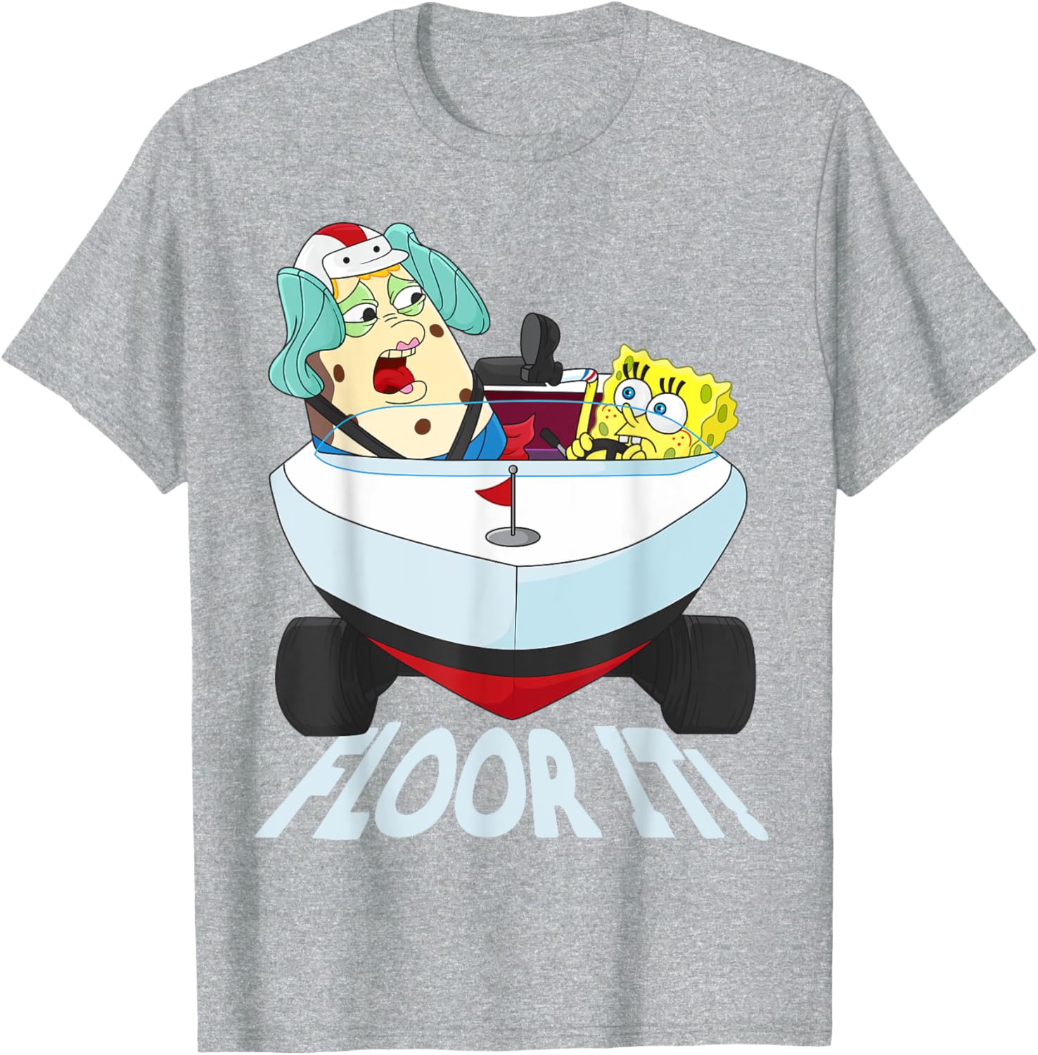Mademark x SpongeBob SquarePants Floor It T-Shirt for Fun and Style - 15