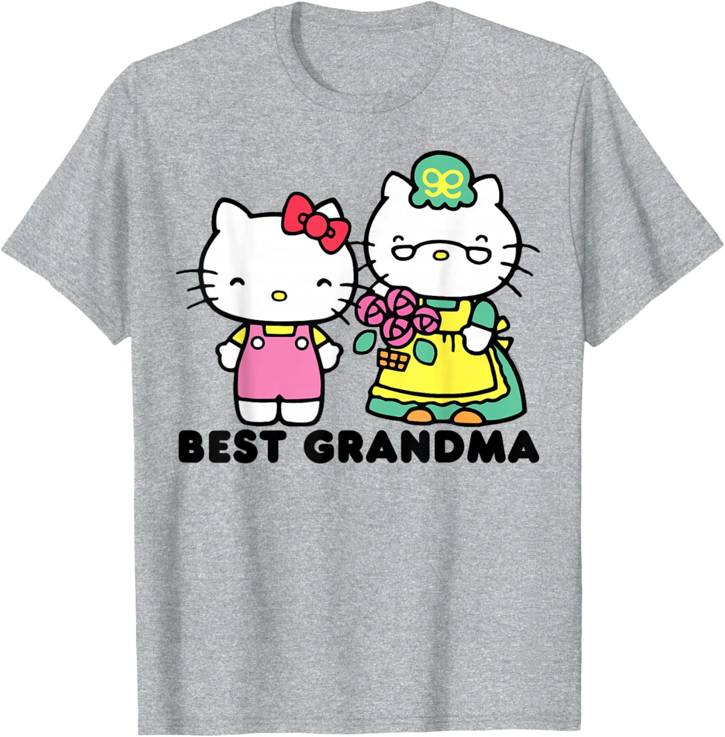 Hello Kitty Best Grandma T-Shirt Cute Gift for Grandmothers - 11