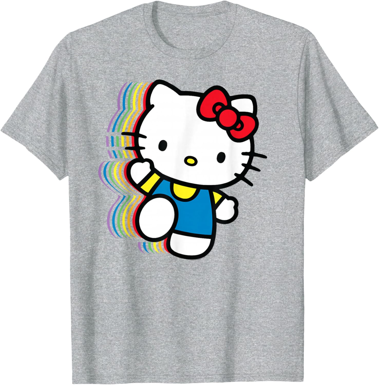 Hello Kitty Rainbow T-Shirt for Kids - Cute and Colorful Fashion Wear - 19