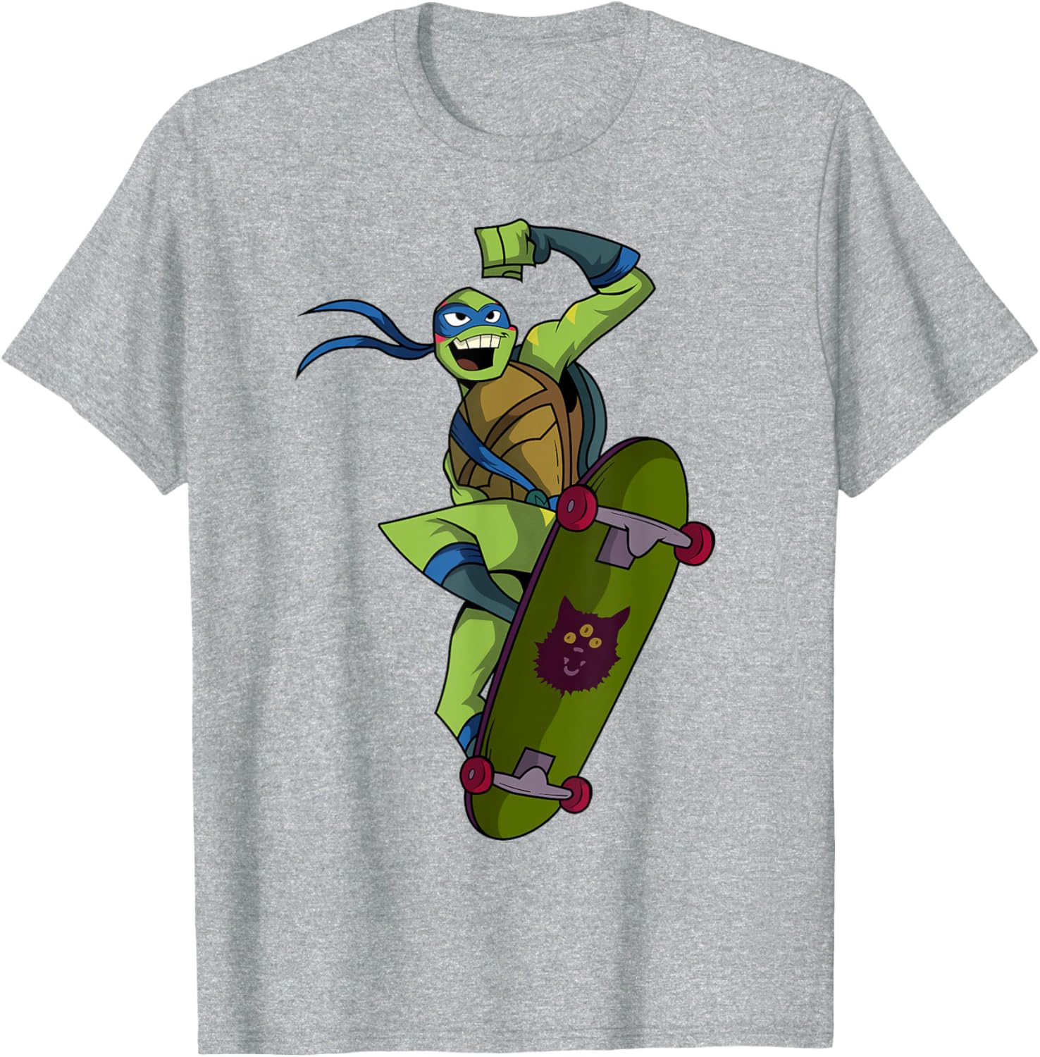 Mademark Teenage Mutant Ninja Turtles Leonardo Skateboard T-Shirt for Kids - 15