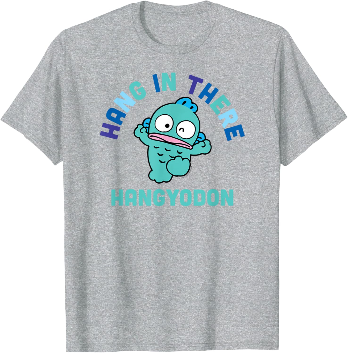 Hangyodon Hang in There T-Shirt Cute Graphic Tee for Everyday Wear - 2