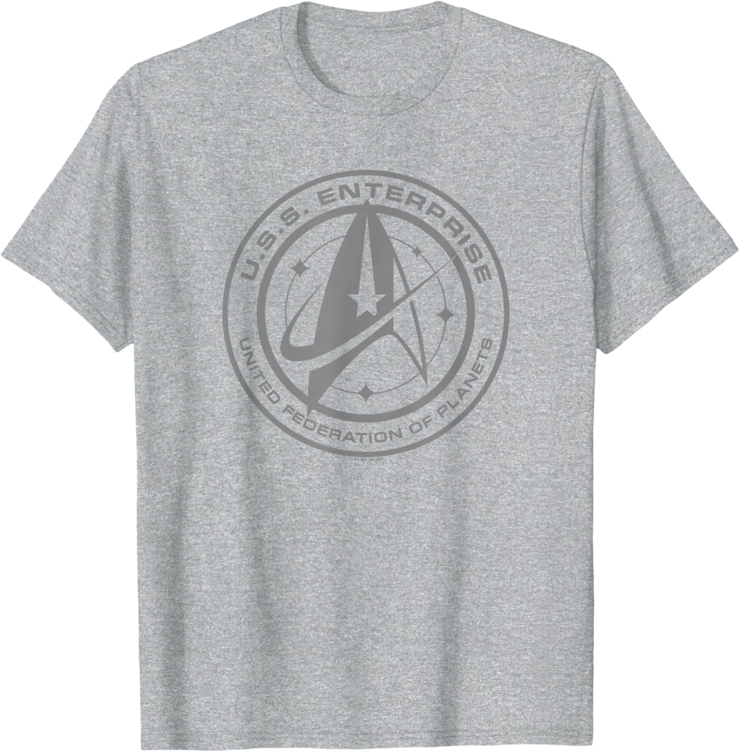 Star Trek Discovery Enterprise Crest T-Shirt for Fans and Collectors - 3