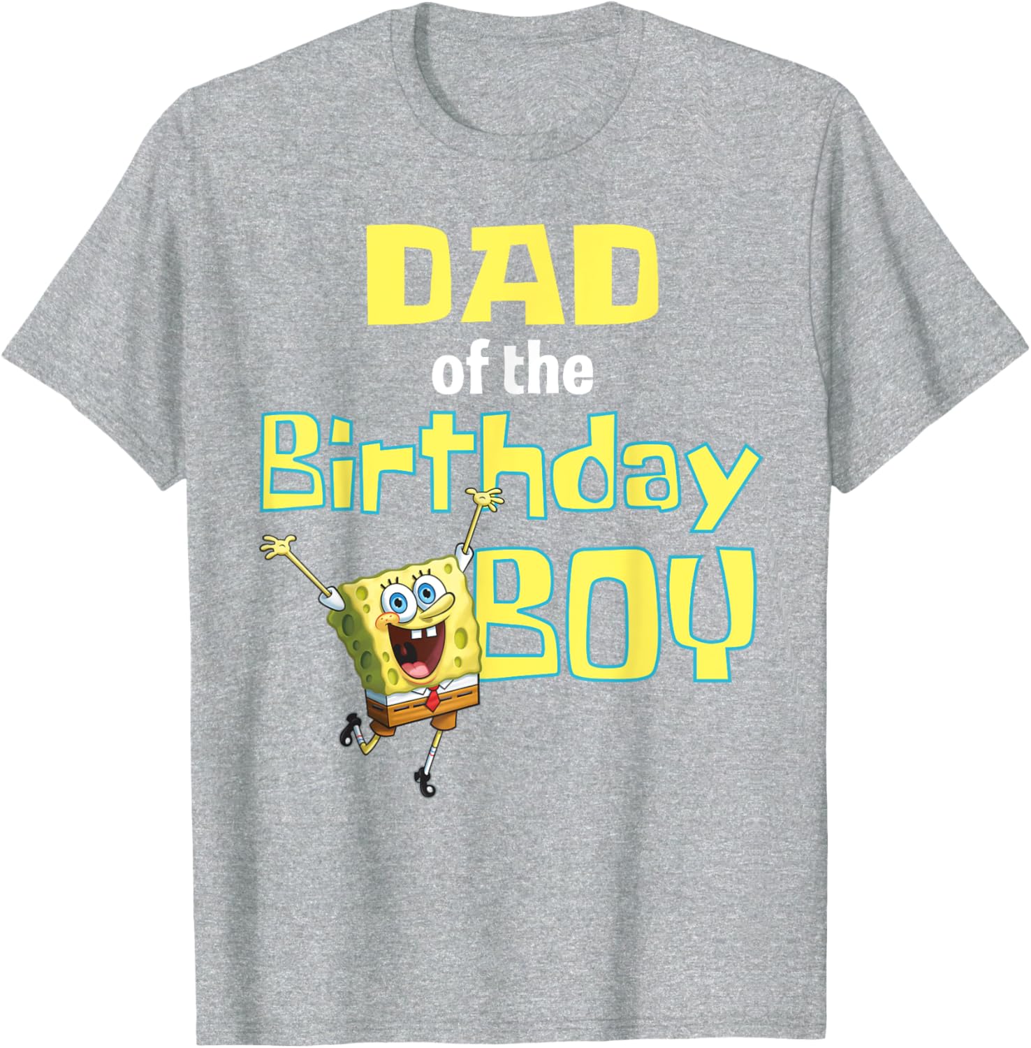 SpongeBob SquarePants Dad Of The Birthday Boy T-Shirt Fun Gift Idea - 19