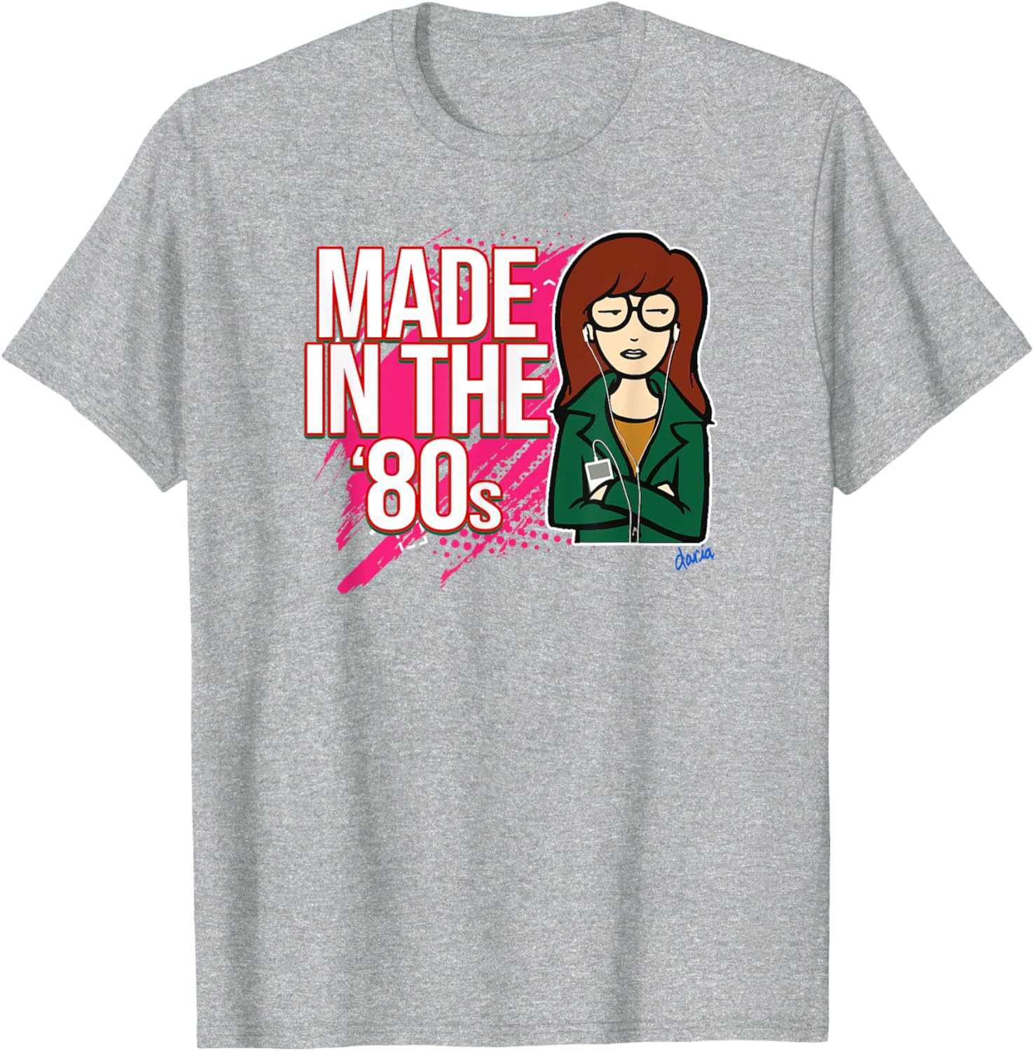Mademark x Daria Retro 80s T-Shirt for Vintage Style Enthusiasts - 4