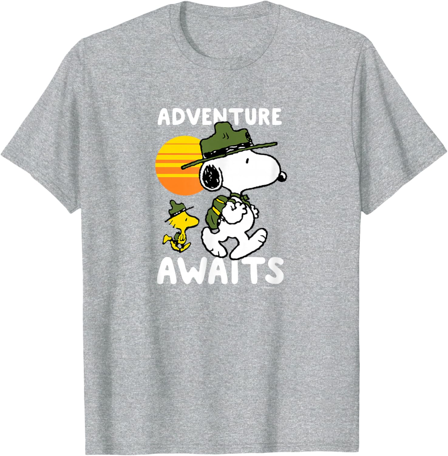 Peanuts Snoopy Adventure Awaits T-Shirt for Fun-Loving Fans - 7