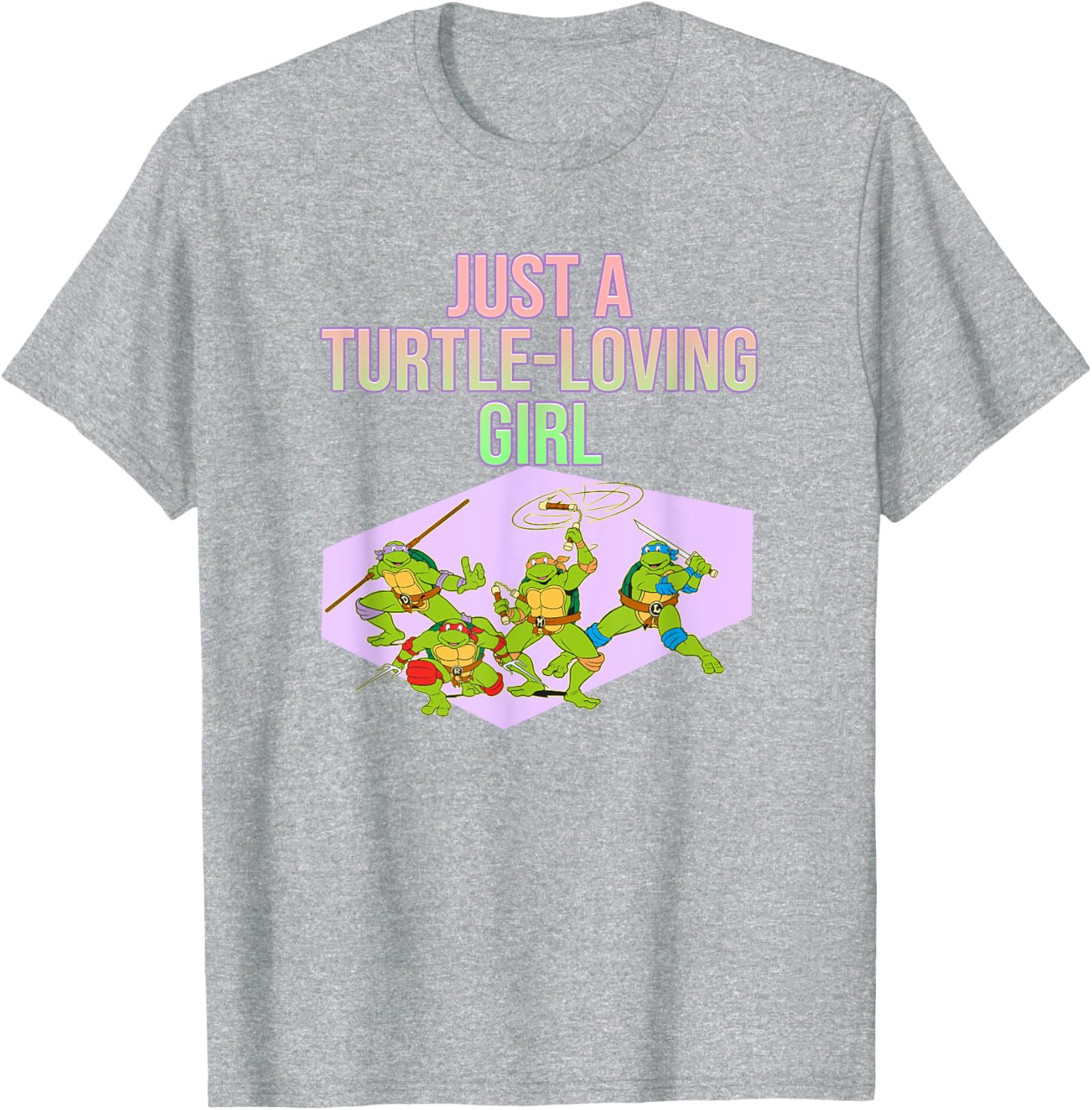 Mademark Teenage Mutant Ninja Turtles Turtle-Loving Girl T-Shirt - 4