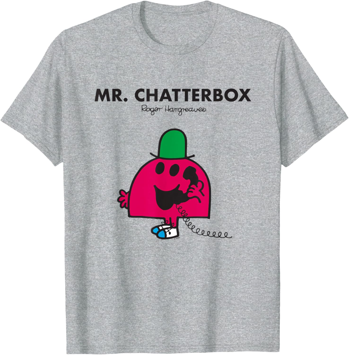 Mr Men Mr Chatterbox T-Shirt Fun and Colorful Graphic Tee for Kids - 6