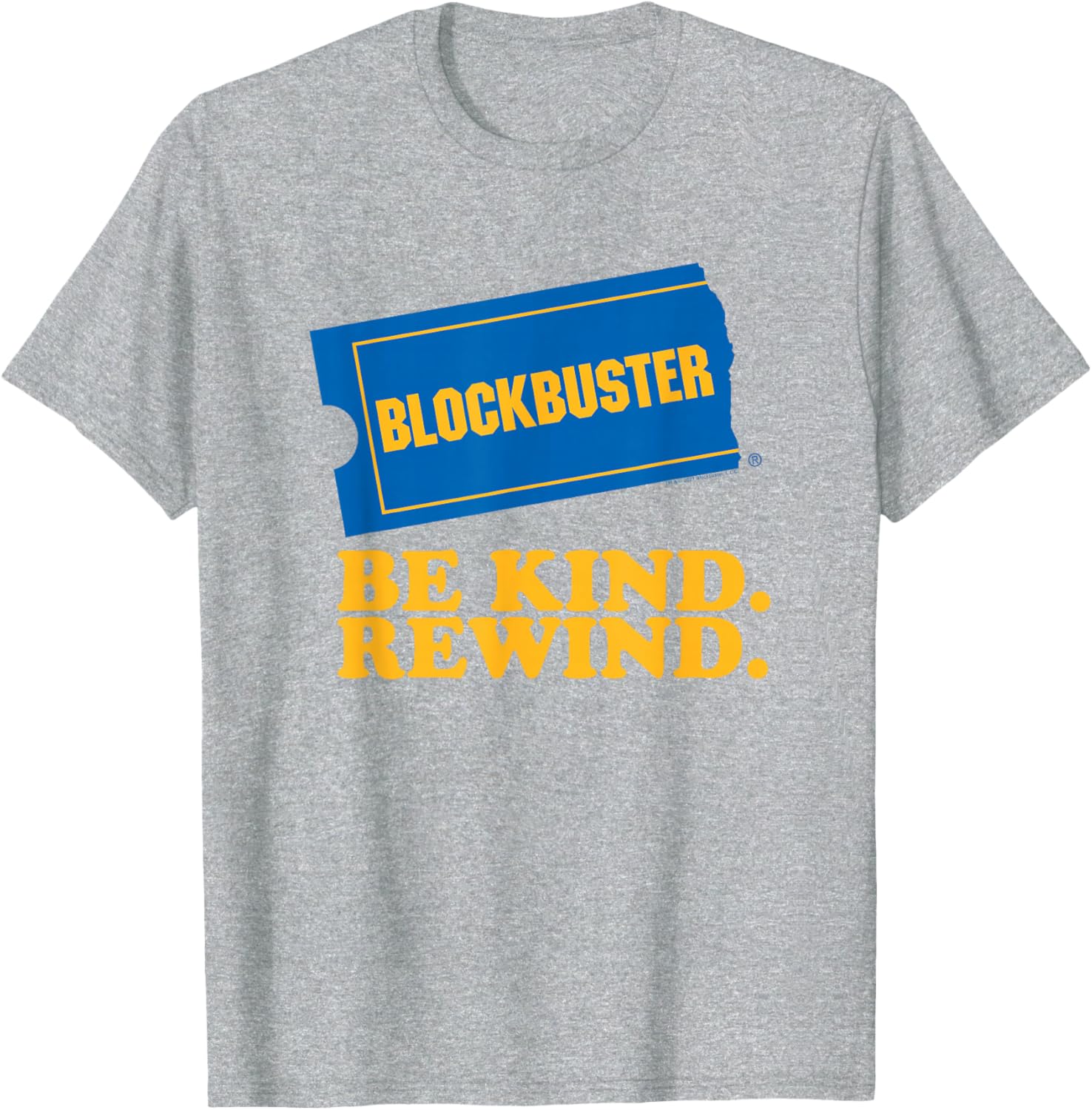Blockbuster Be Kind Rewind T-Shirt for Nostalgic Movie Lovers - 7