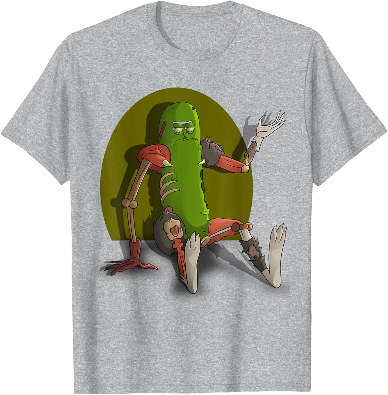 Mademark x Rick and Morty Pickle Rick Interview T-Shirt for Fans - 20