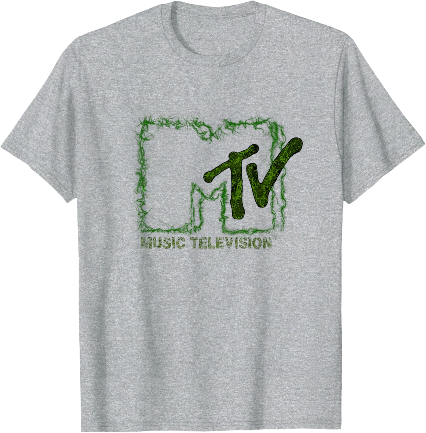 Mademark x MTV Eco-Friendly T-Shirt with Electric Green Logo Design - 6