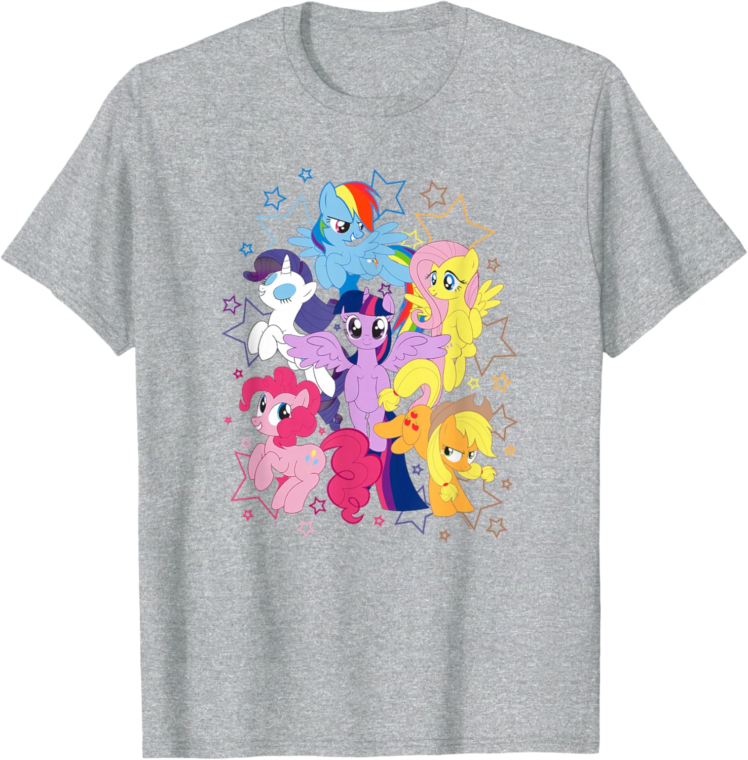 My Little Pony Friendship Is Magic Starry Group Shot T-Shirt for Fans - 8