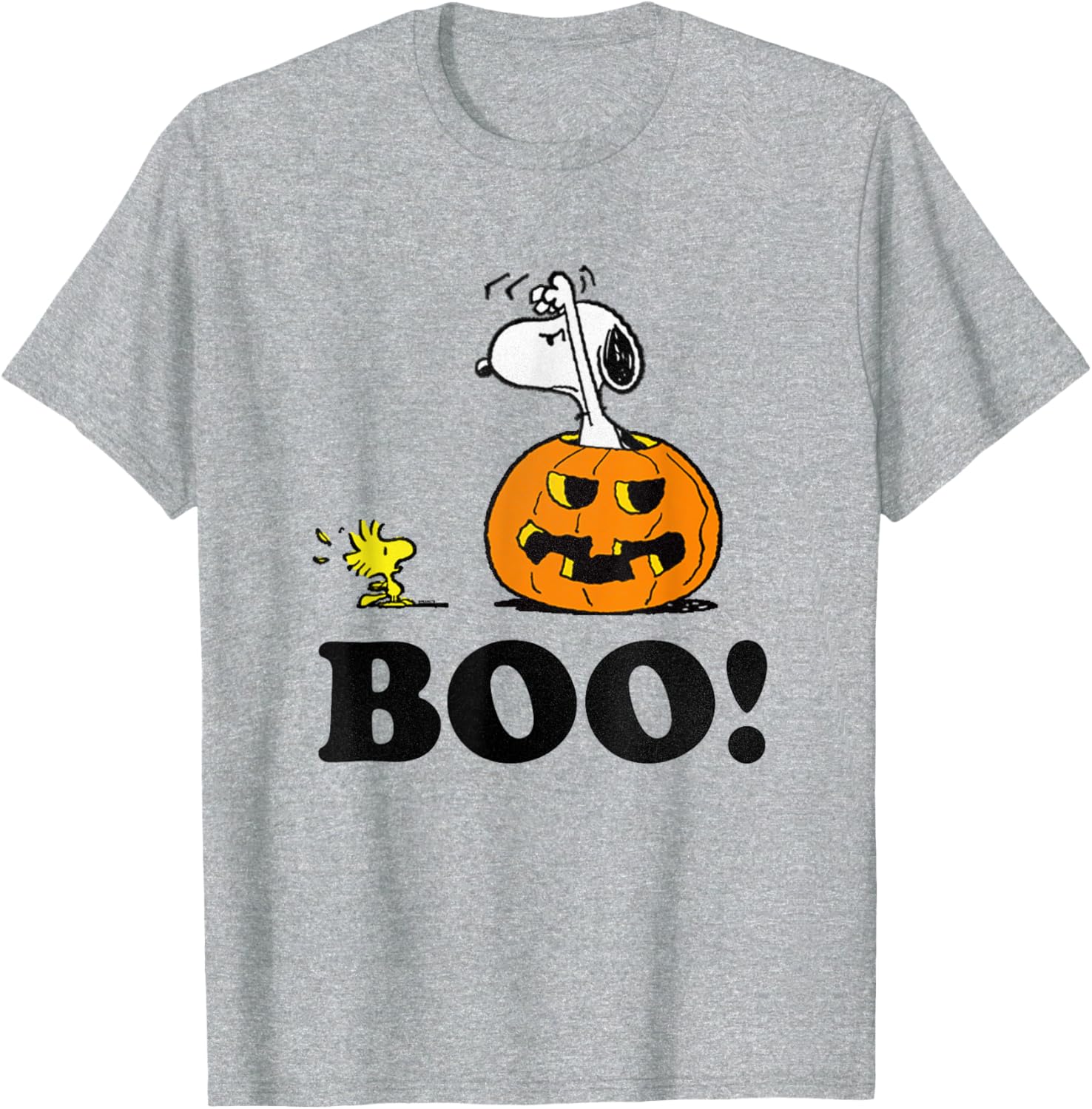 Peanuts Halloween Snoopy and Woodstock Boo T-Shirt for Kids and Adults - 8