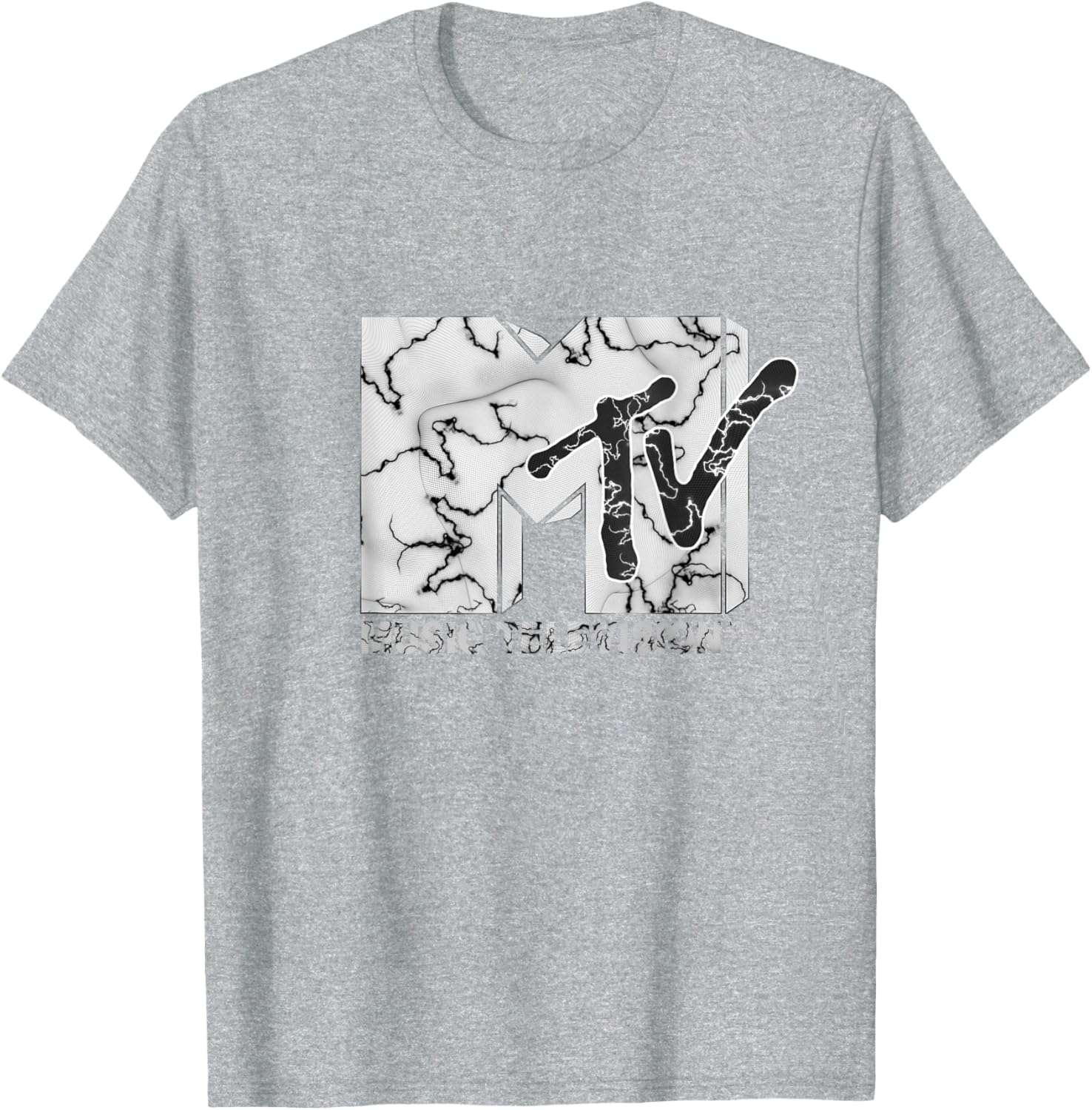 Mademark x MTV Electric Flashes Good Vibes T-Shirt for Trendy Style - 2