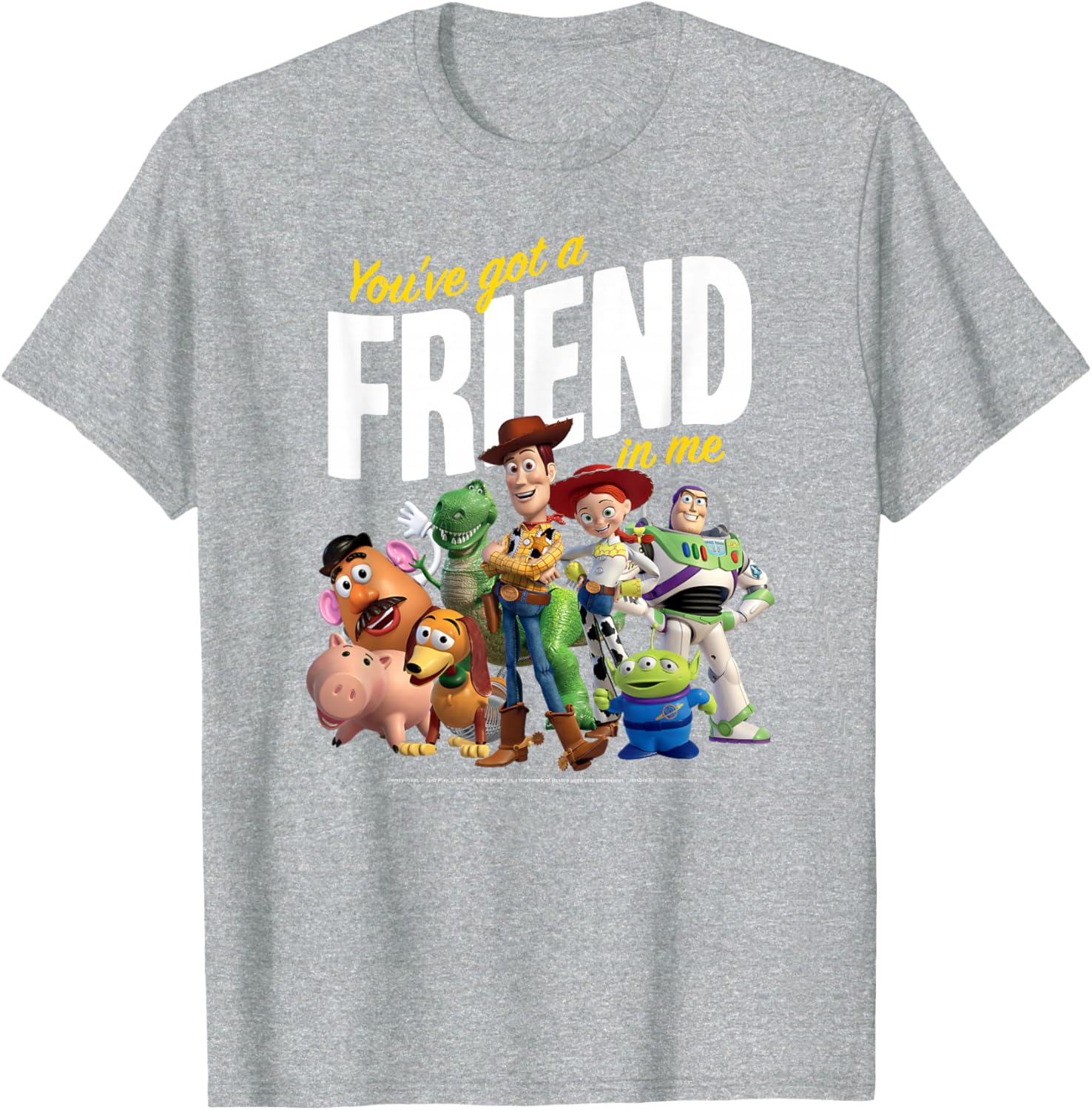 Toy Story You've Got a Friend In Me T-Shirt for Kids and Adults - 7
