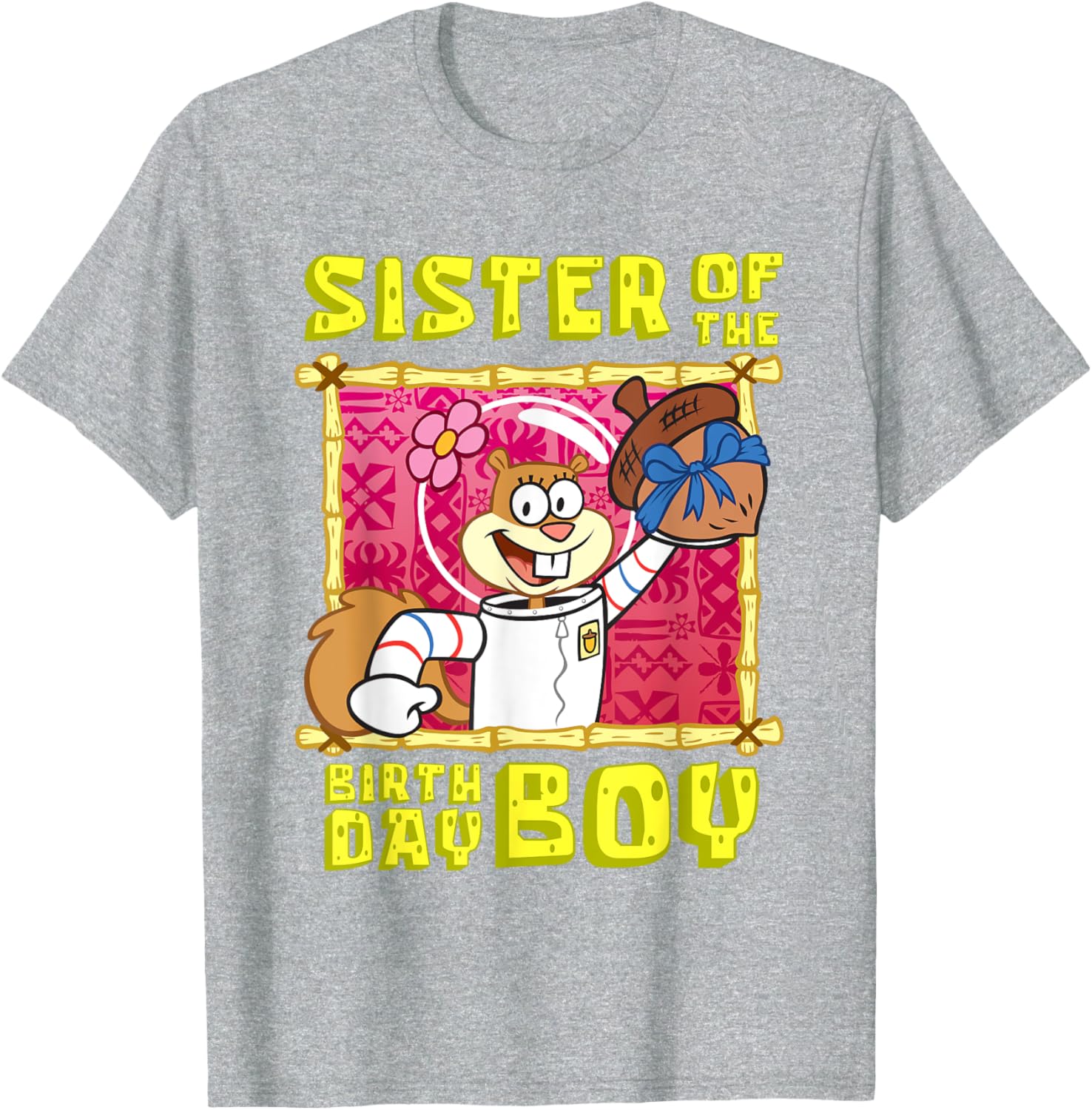 Mademark SpongeBob Sister Birthday Gift T-Shirt for Girls Fun Design - 12