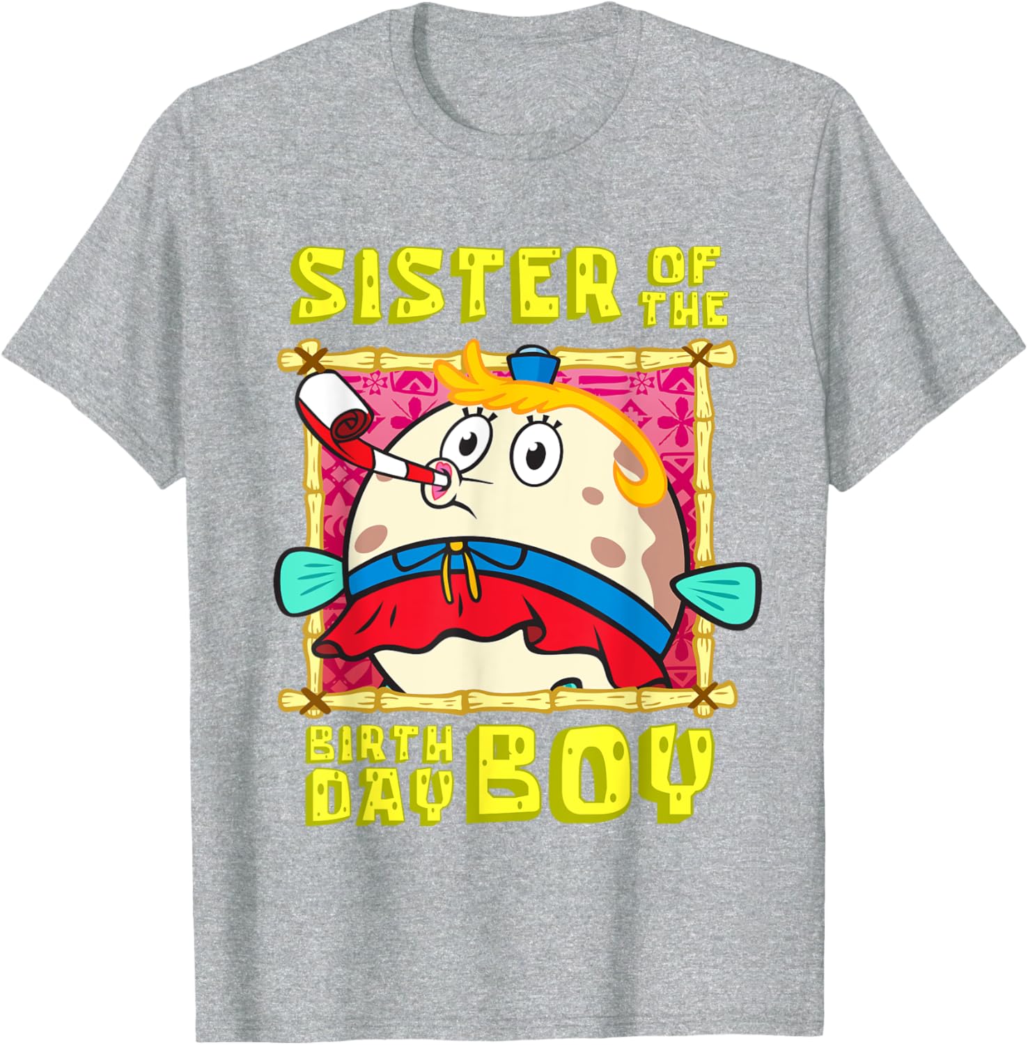 Mademark x SpongeBob SquarePants Mrs Puff Gift T-Shirt for Girls - 14