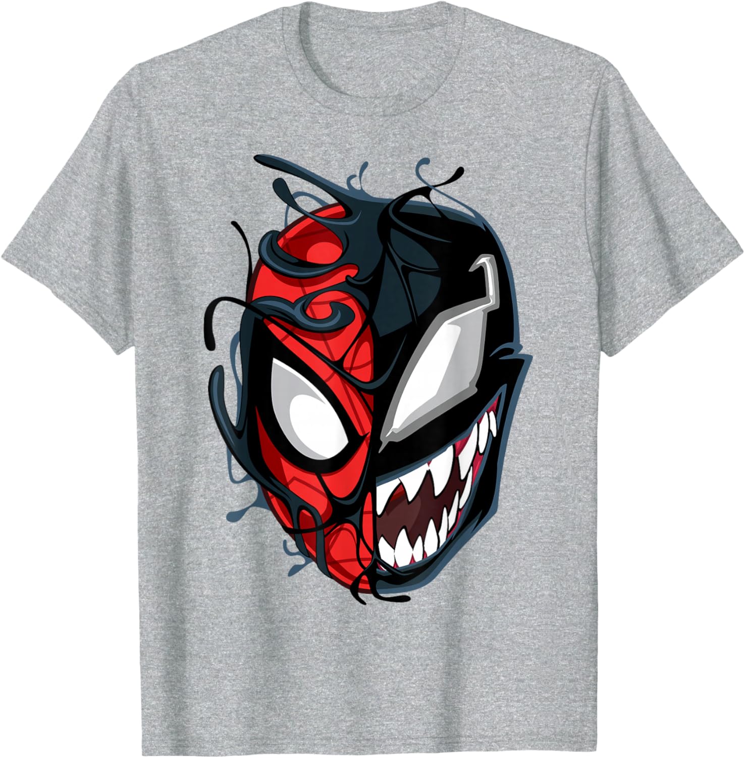 Spider-Man Maximum Venom Big Face T-Shirt for Marvel Fans and Collectors - 7