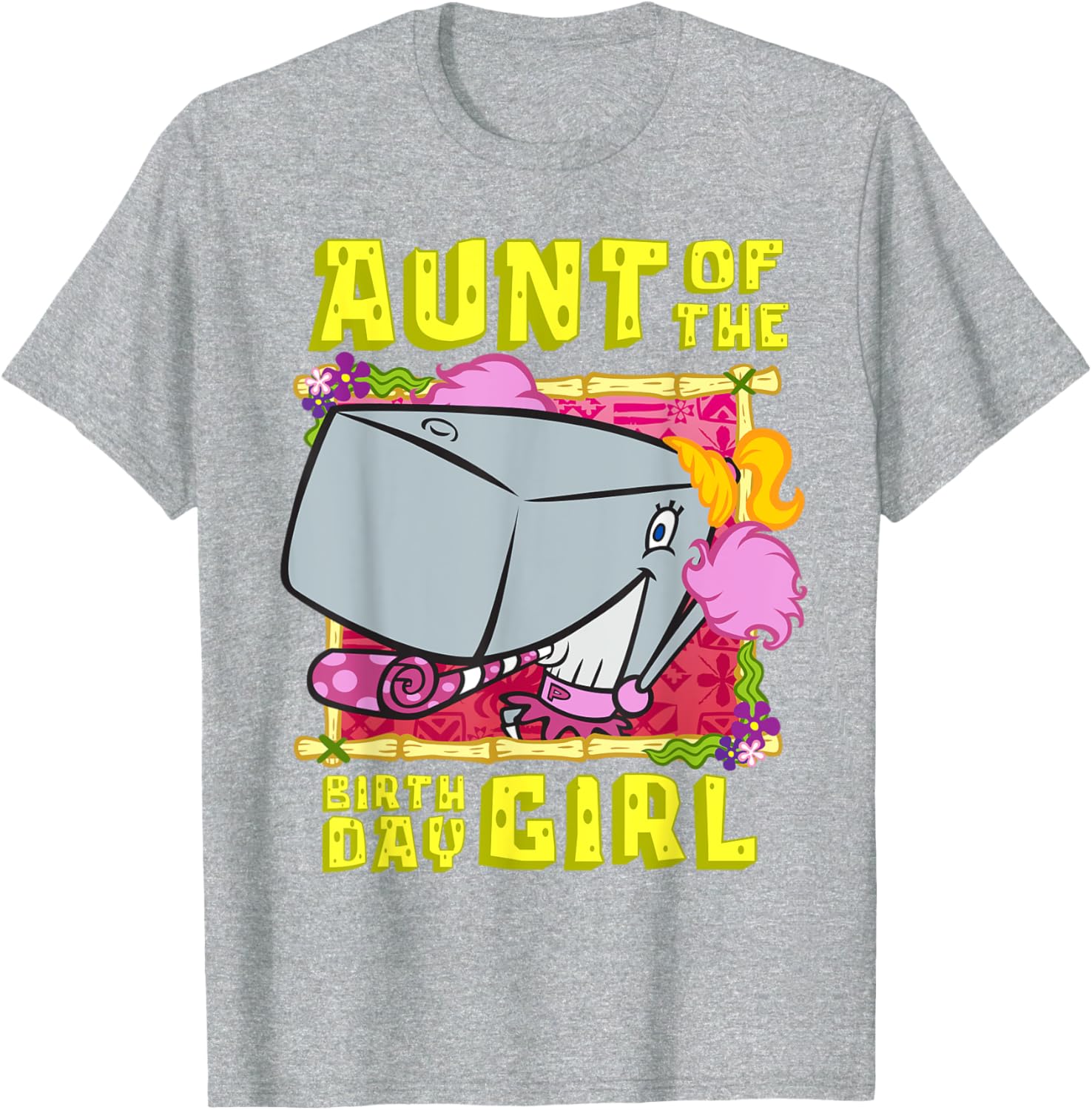 SpongeBob Aunt Gift T-Shirt for Birthday Girls by Mademark - Fun & Stylish! - 12