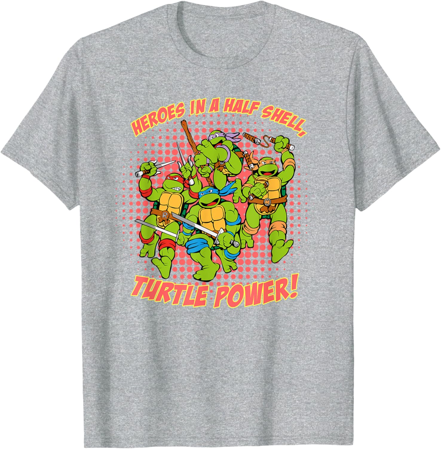 Mademark Teenage Mutant Ninja Turtles T-Shirt Turtle Power Heroes - 5