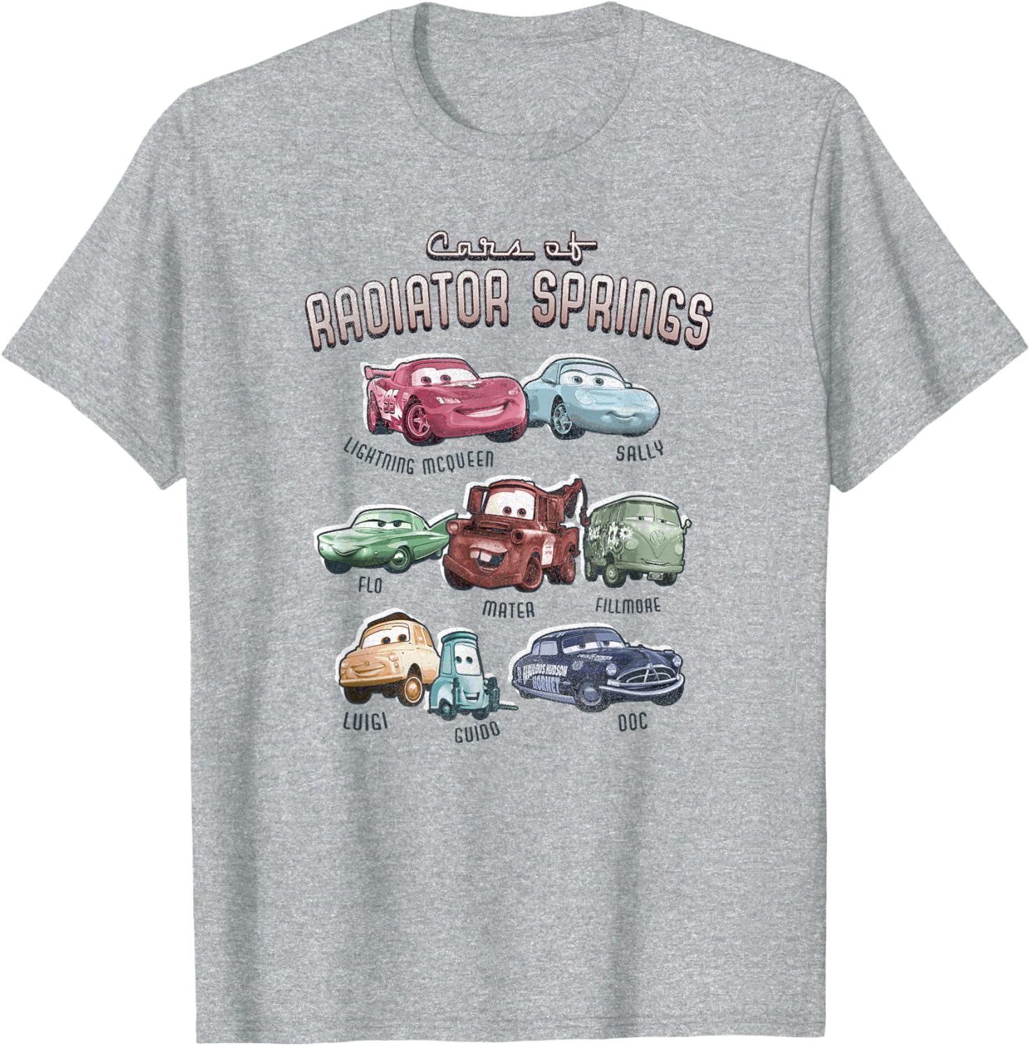 Disney Pixar Cars Radiator Springs T-Shirt for Fans of Lightning McQueen - 13