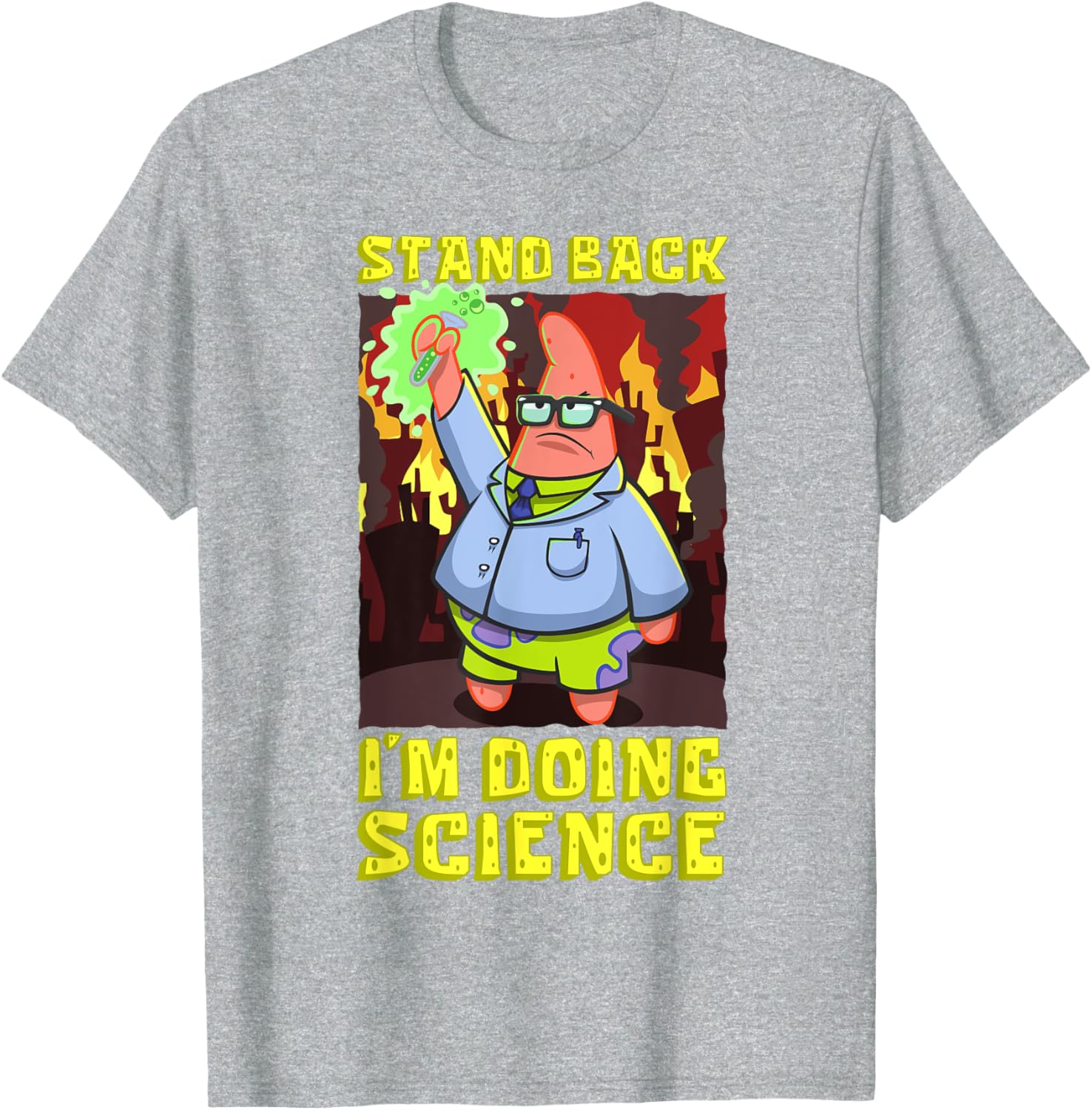 Mademark x SpongeBob SquarePants Science Experiment T-Shirt for Kids - 20