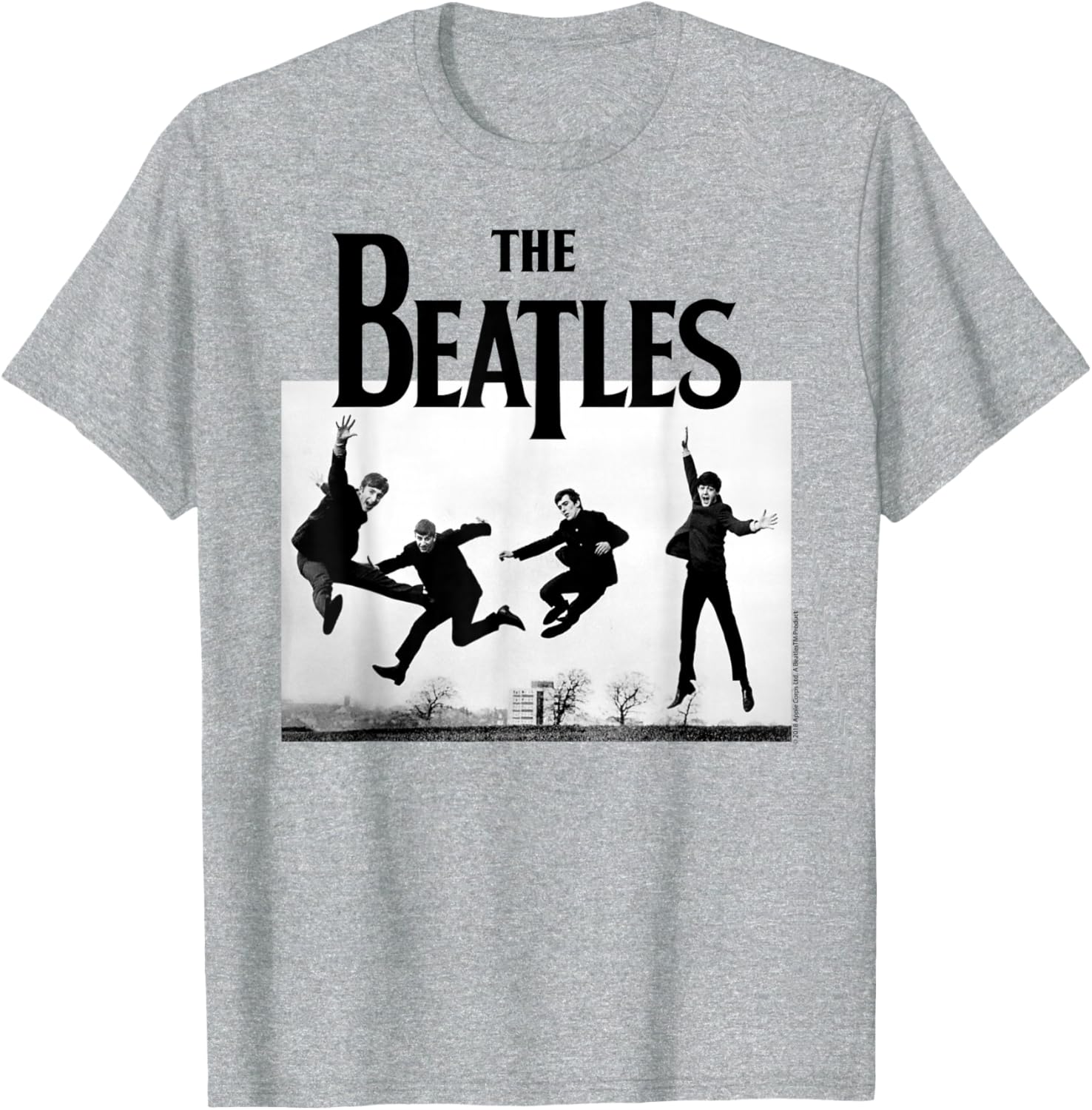 The Beatles Jump at Sefton Park T-Shirt for Music Fans and Collectors - 2