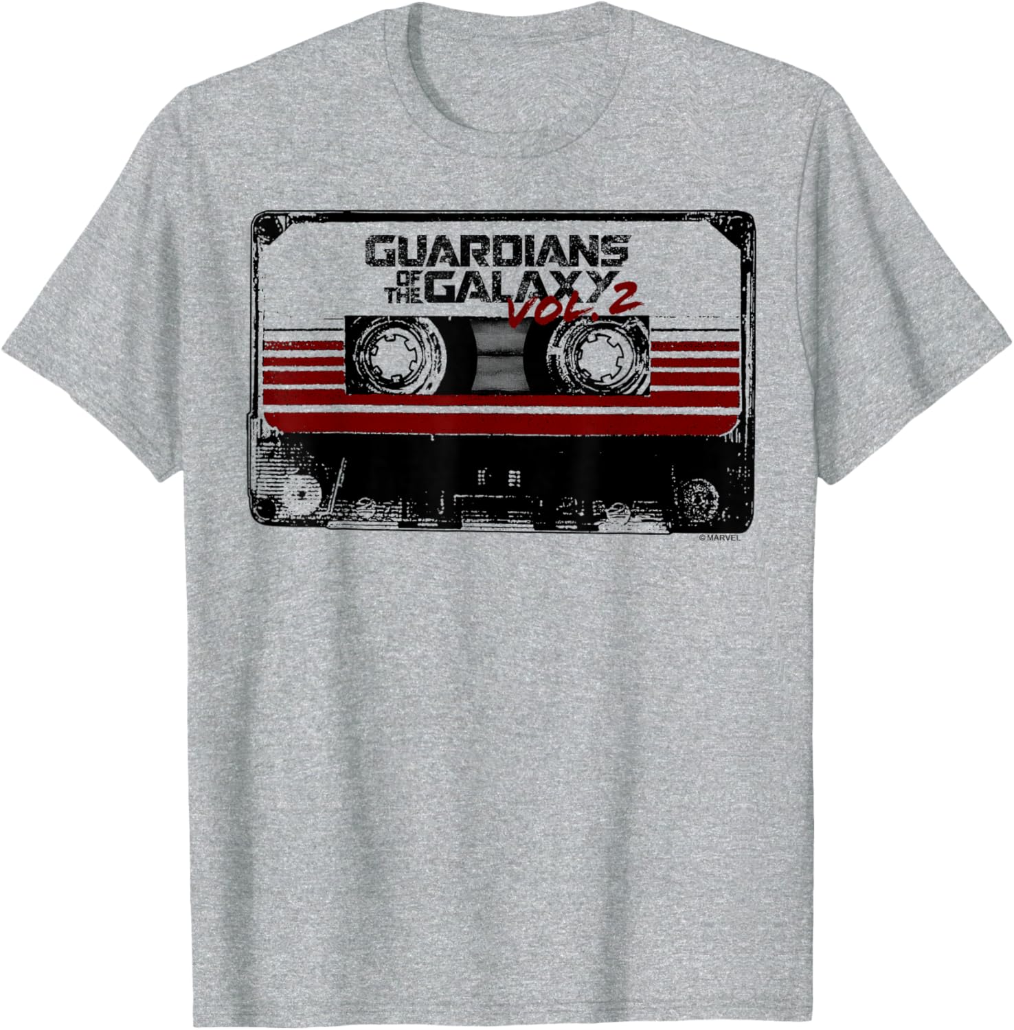 Marvel Guardians of the Galaxy Vol 2 Awesome Mix Tape Logo T-Shirt - 9