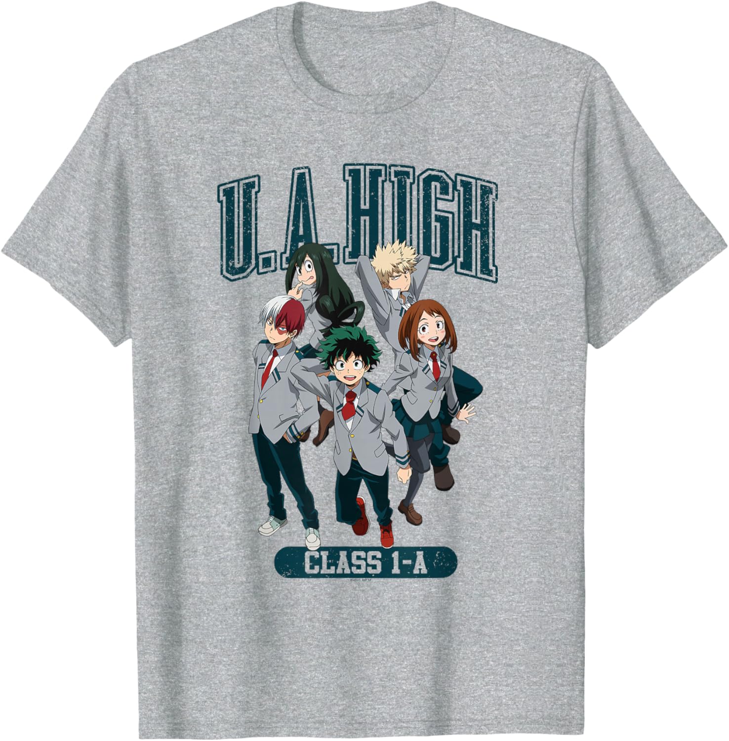 My Hero Academia UA Class 1A Uniform Anime T-Shirt for Fans - 1