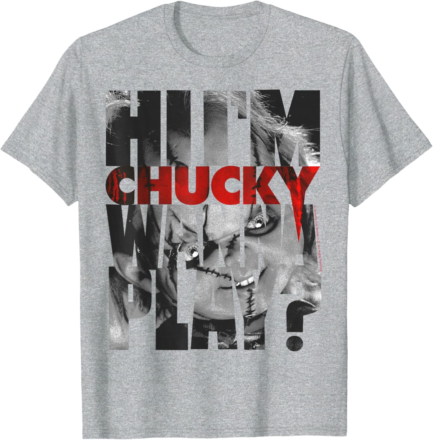 Child's Play Chucky T-Shirt for Kids Fun Playful Graphic Tee - 9