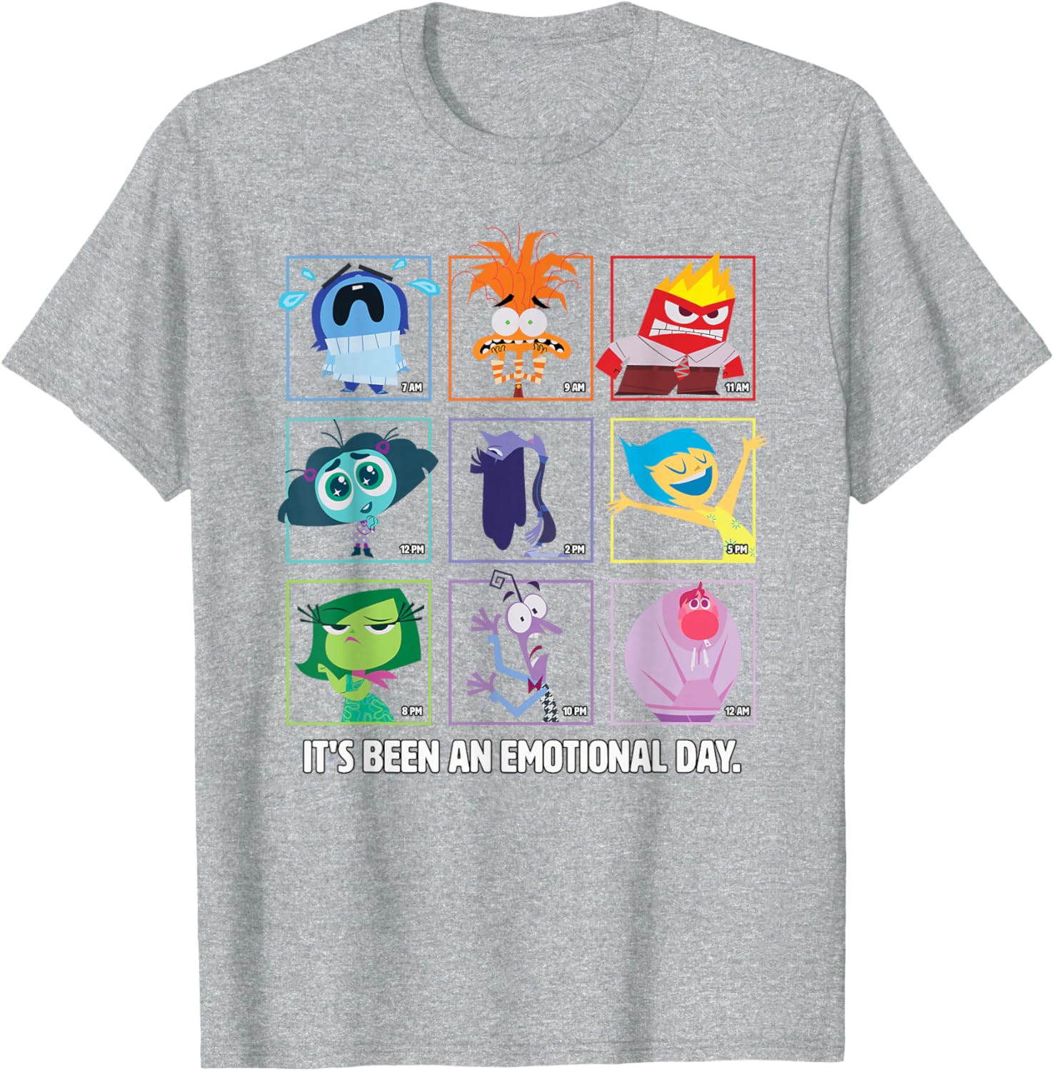 Inside Out 2 Emotions T-Shirt for Disney Fans - Fun & Stylish Apparel - 23