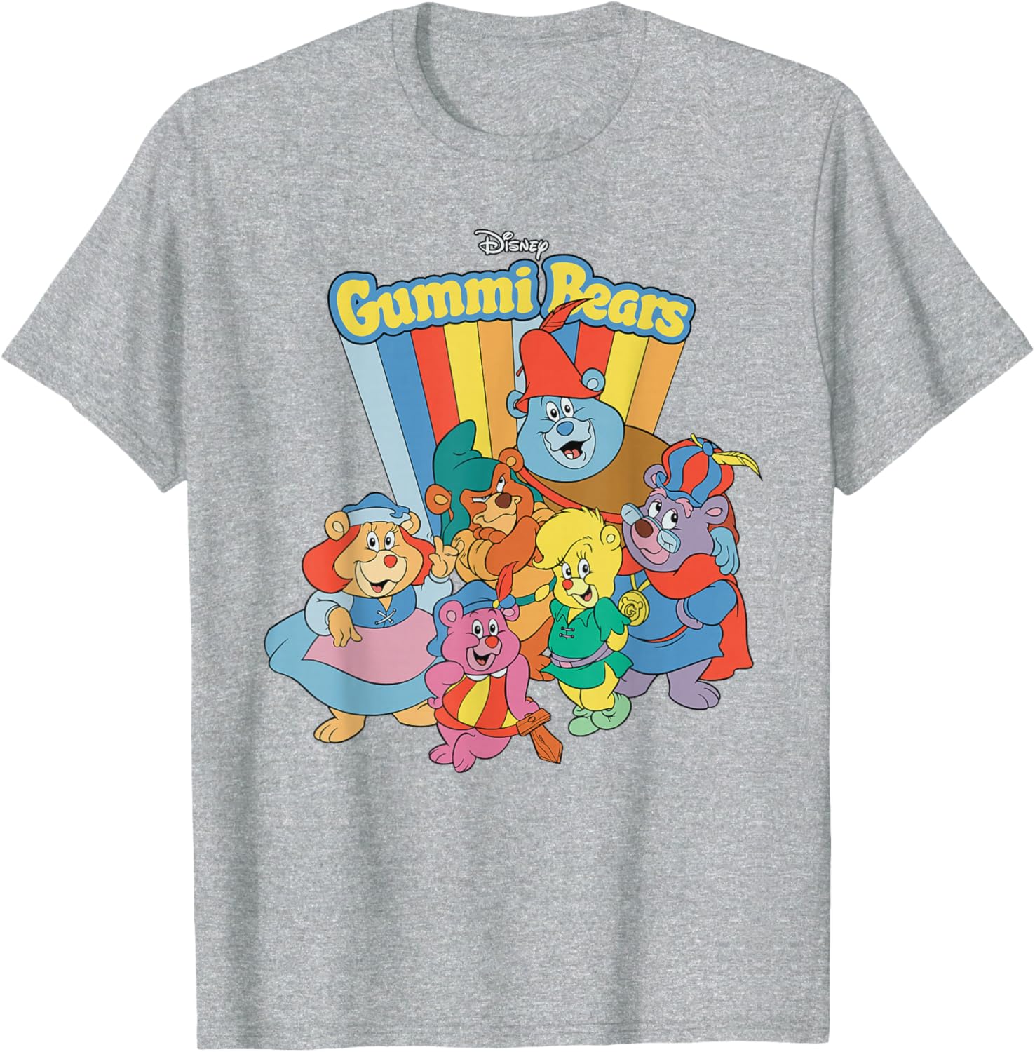 Disney Rubber Bear Band Retro T-Shirt for Fun and Fashion Lovers - 10