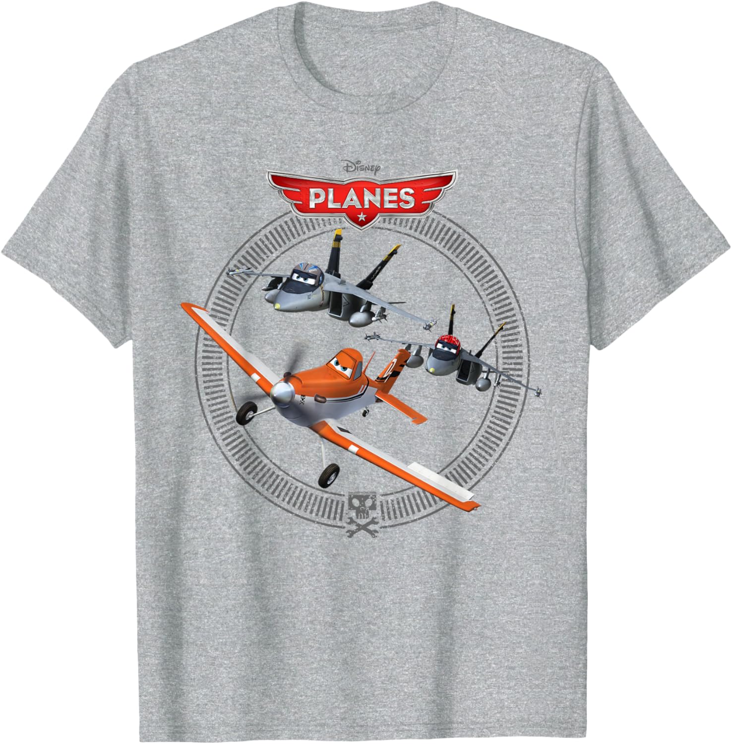 Disney Planes Dusty Crophopper Bravo Echo T-Shirt for Kids and Fans - 1