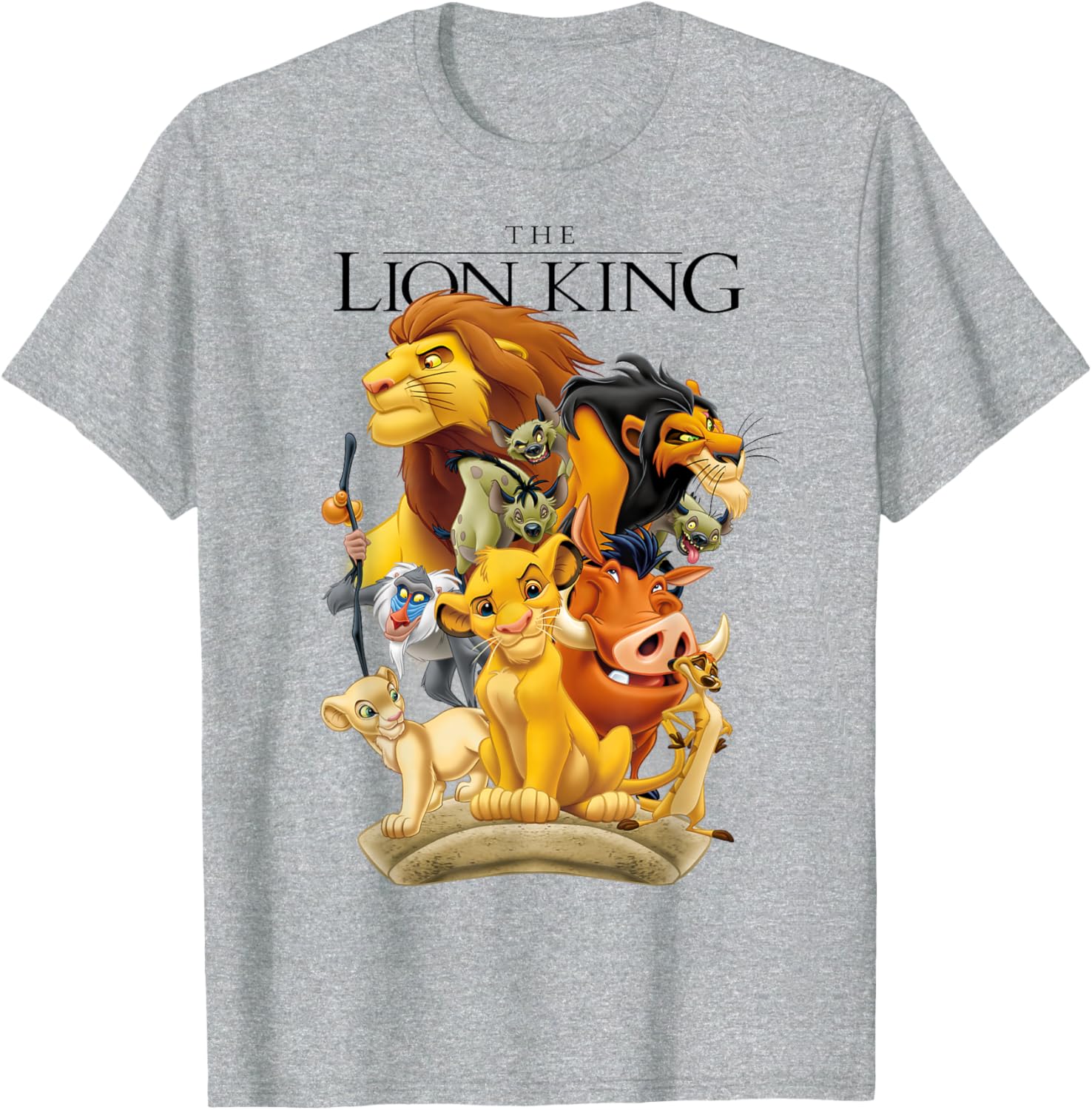 Disney The Lion King Pride Land Characters T-Shirt for Fans and Collectors - 1