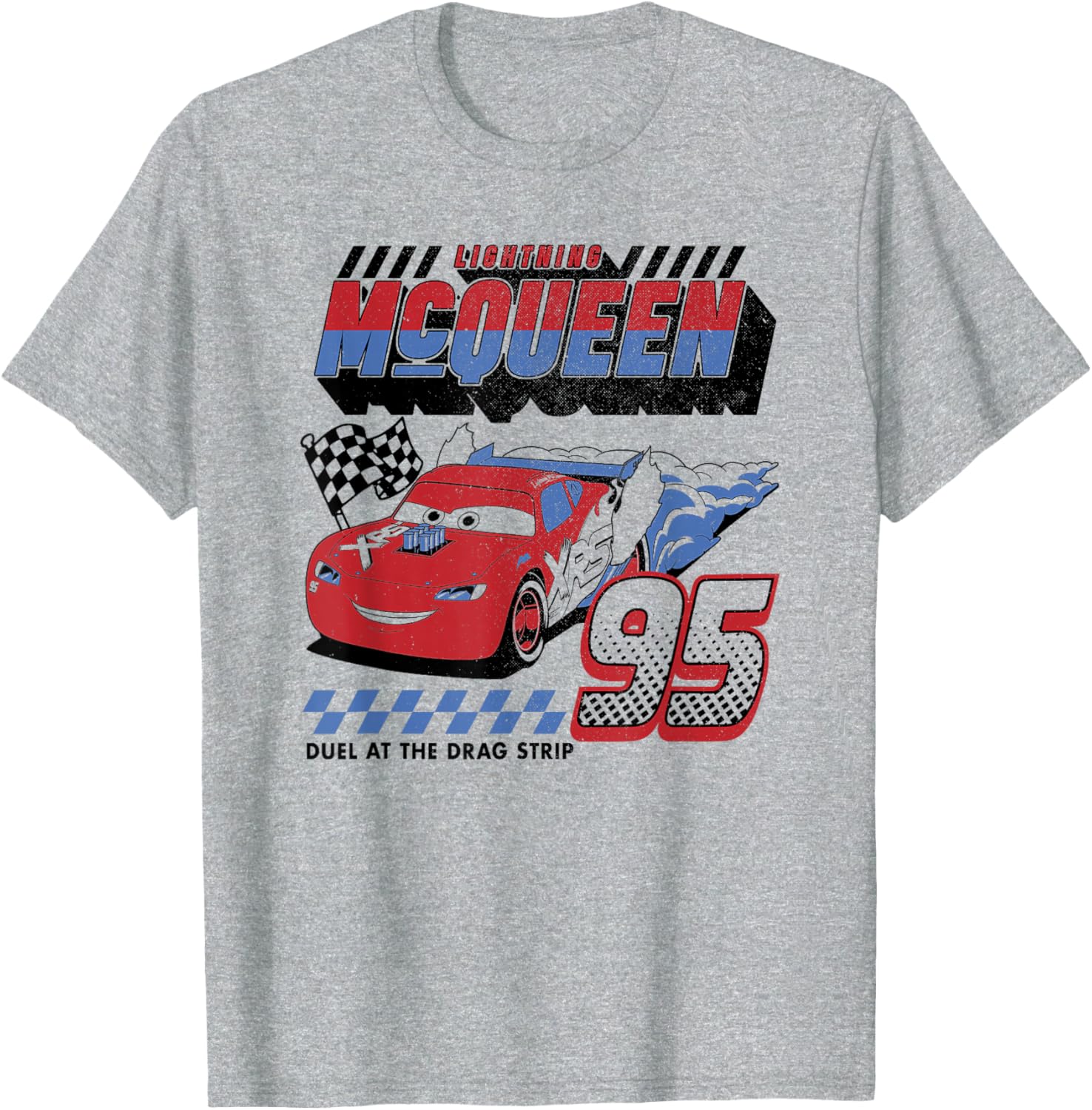 Disney Pixar Cars Lightning McQueen Americana Race T-Shirt for Kids - 8