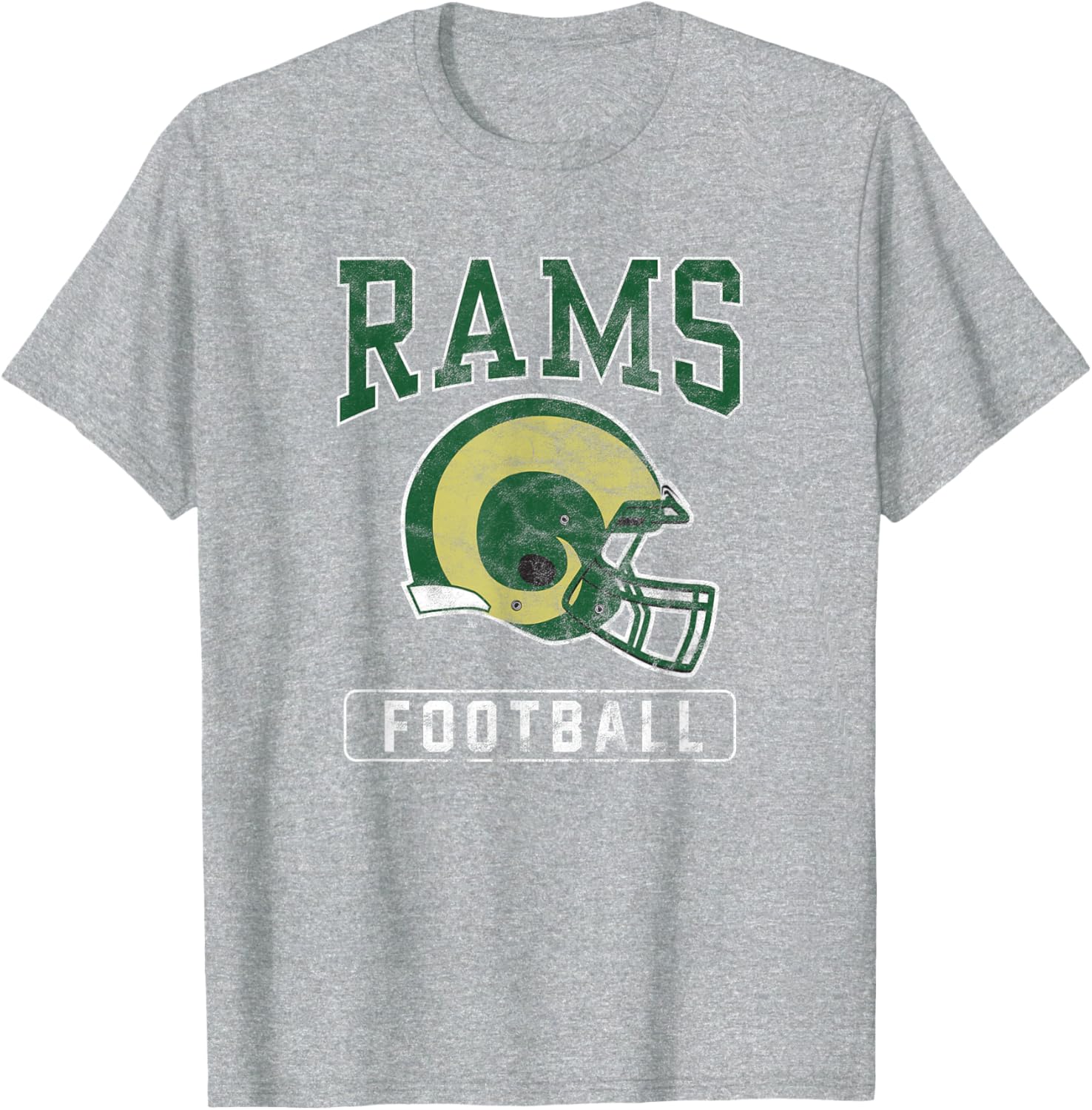 Colorado State University Rams Helmet T-Shirt for Sports Fans - 5
