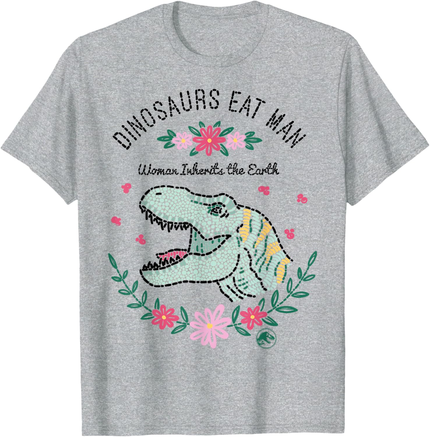 Jurassic Park Dinos Eat Man Women Inherit Earth T-Shirt for Fans - 2