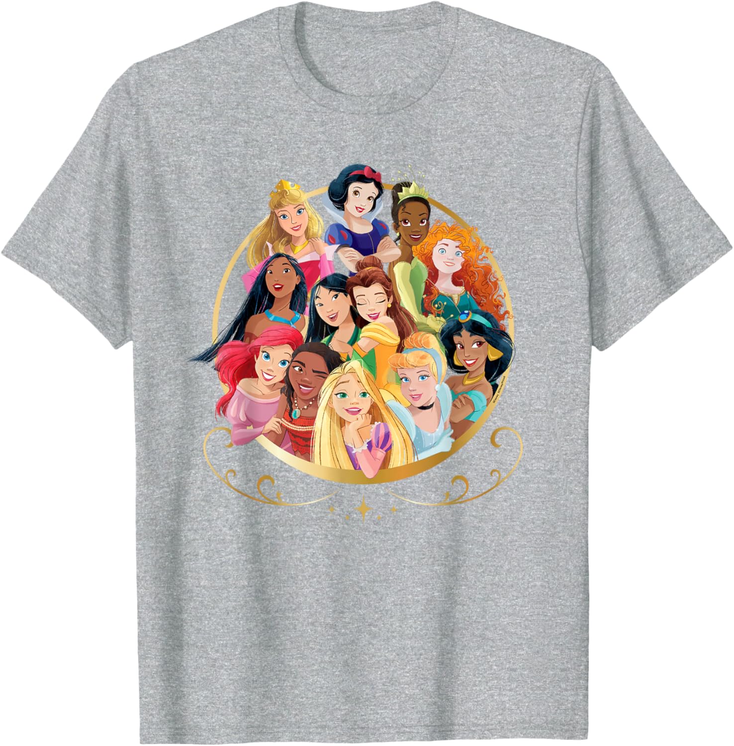 Disney Princess Royal Friends T-Shirt for Kids Fun Clothing Gift - 3