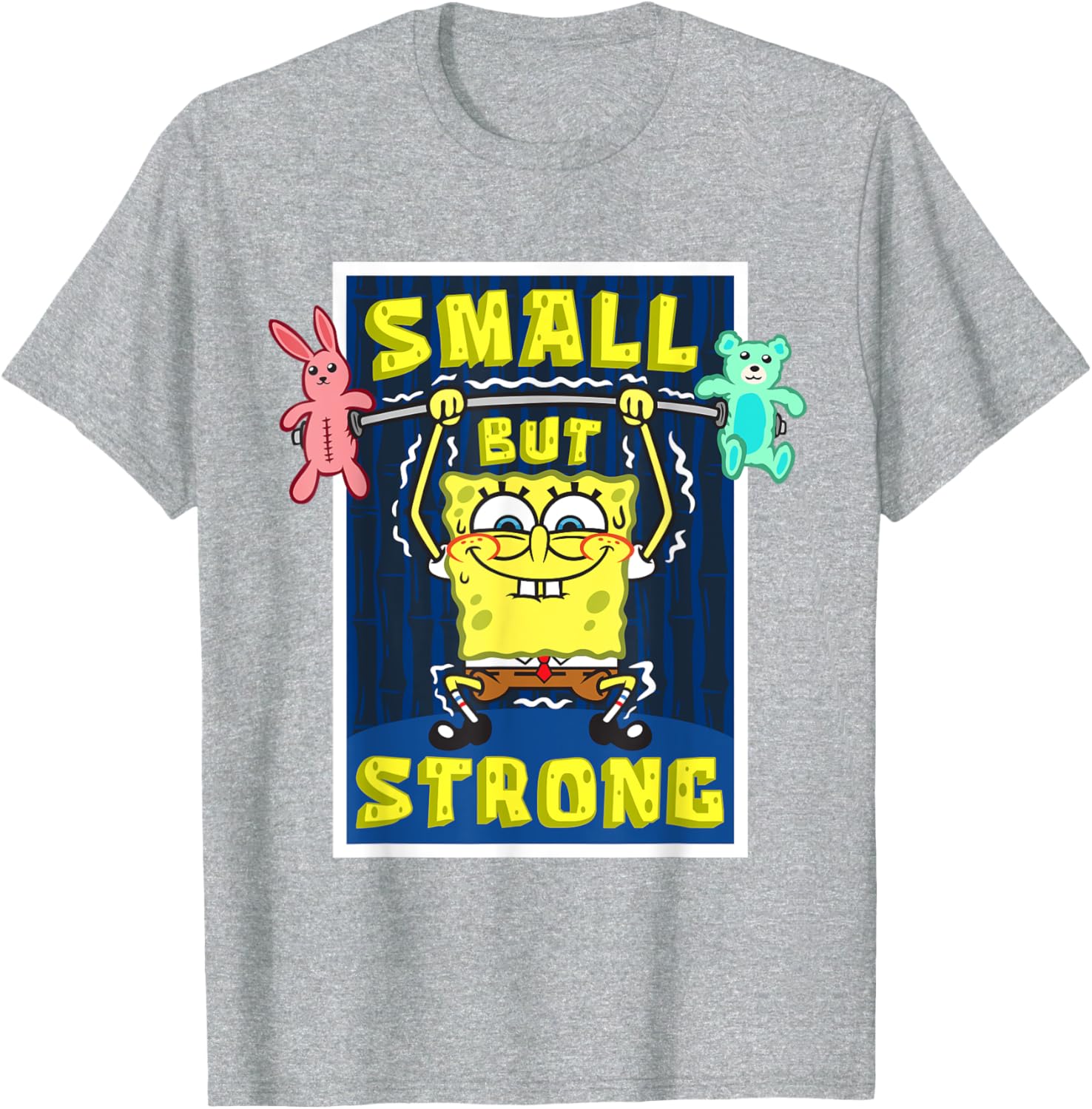 Mademark SpongeBob Small But Strong Birthday T-Shirt for Kids - 4
